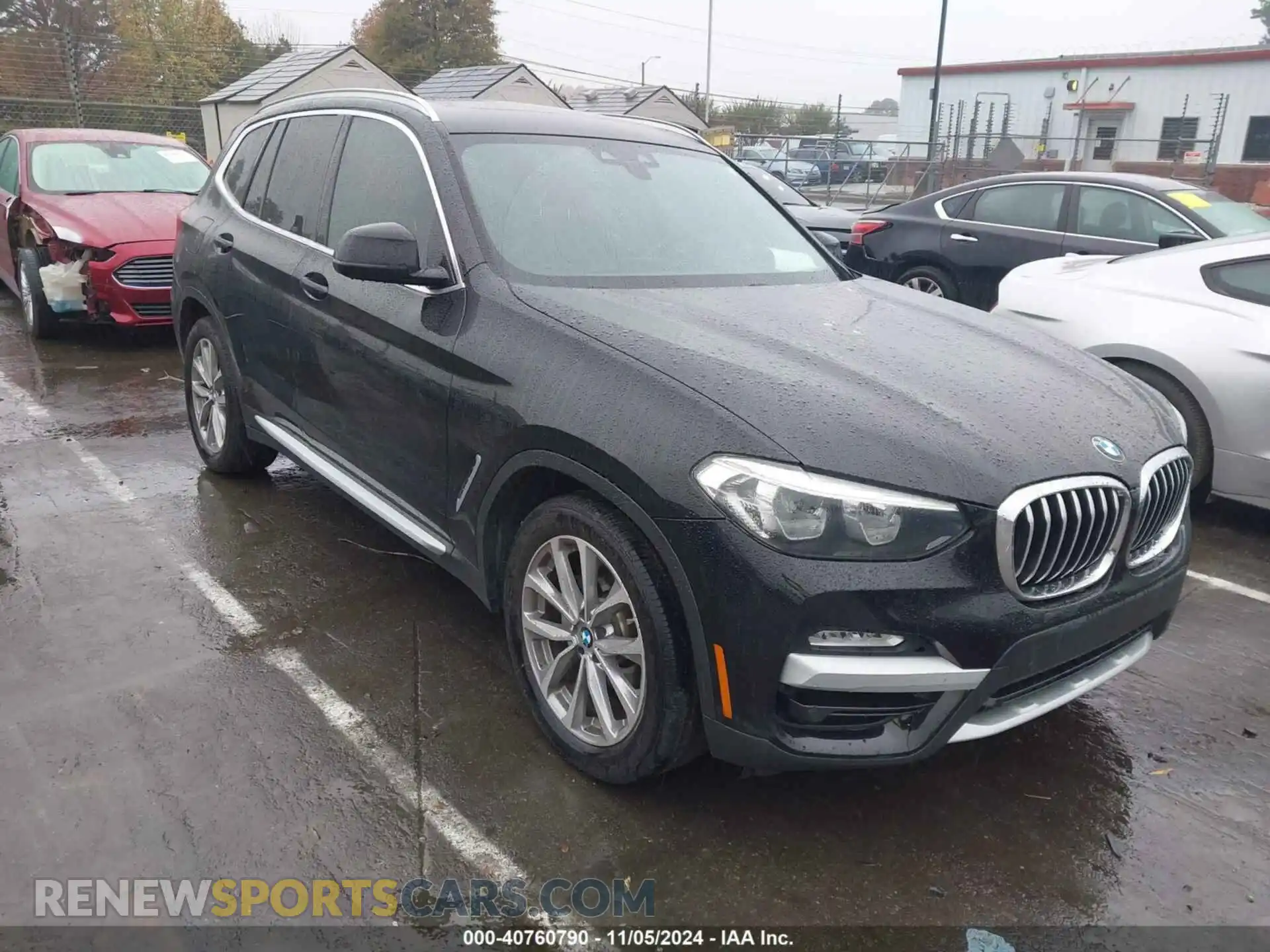 1 Photograph of a damaged car 5UXTR7C58KLF25524 BMW X3 2019