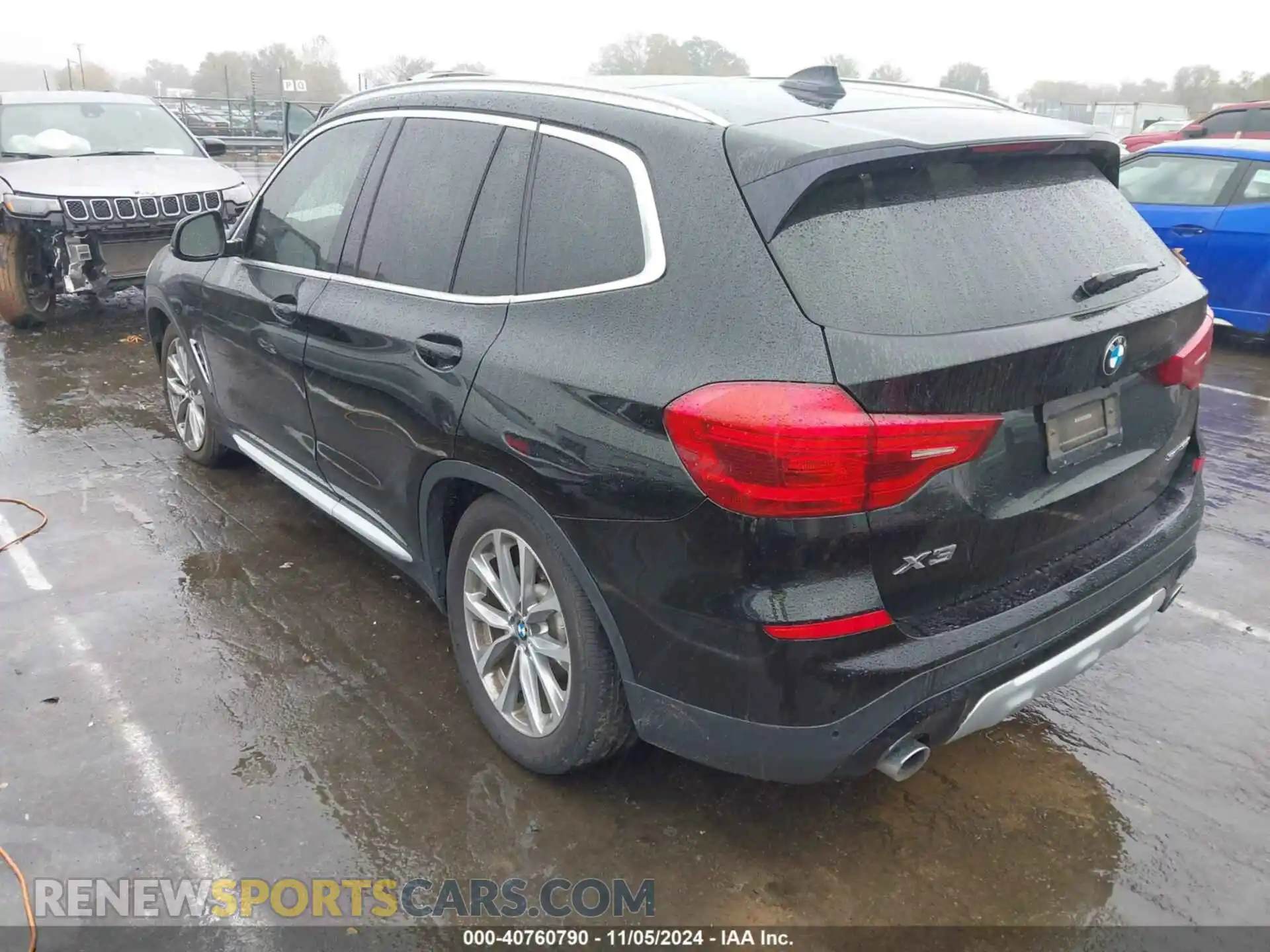 3 Photograph of a damaged car 5UXTR7C58KLF25524 BMW X3 2019