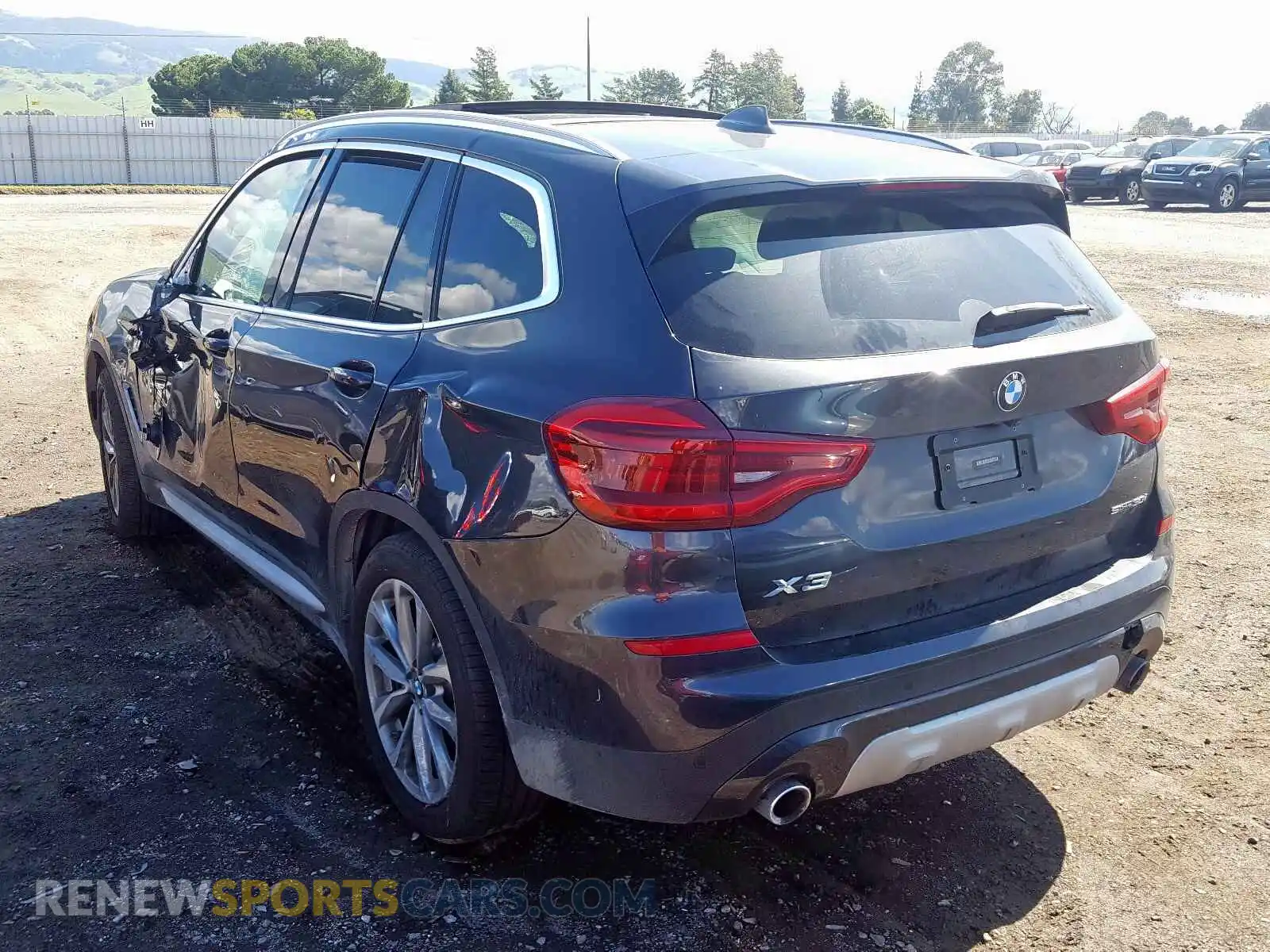 3 Photograph of a damaged car 5UXTR7C58KLF26690 BMW X3 2019