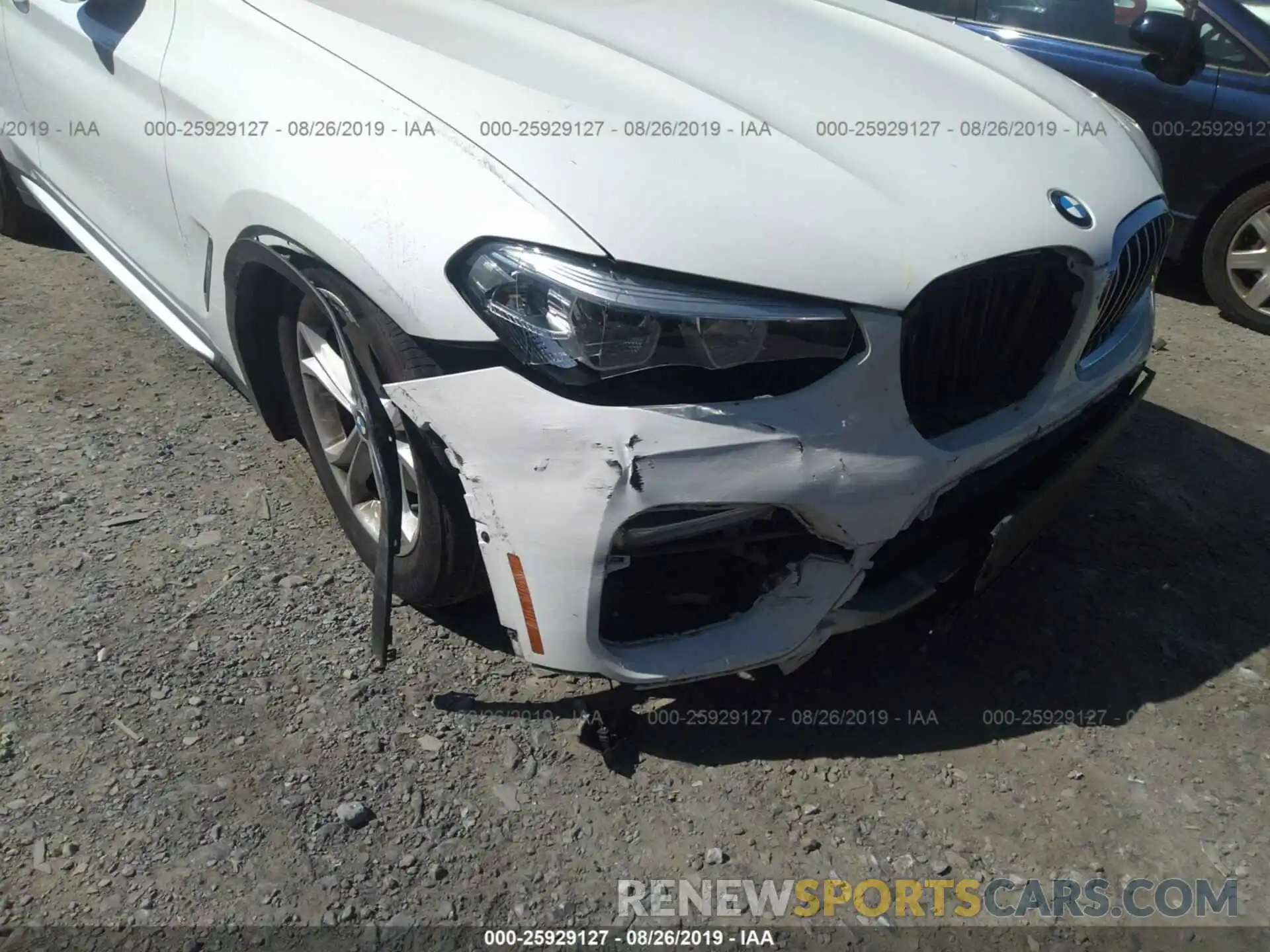 6 Photograph of a damaged car 5UXTR7C58KLF26978 BMW X3 2019
