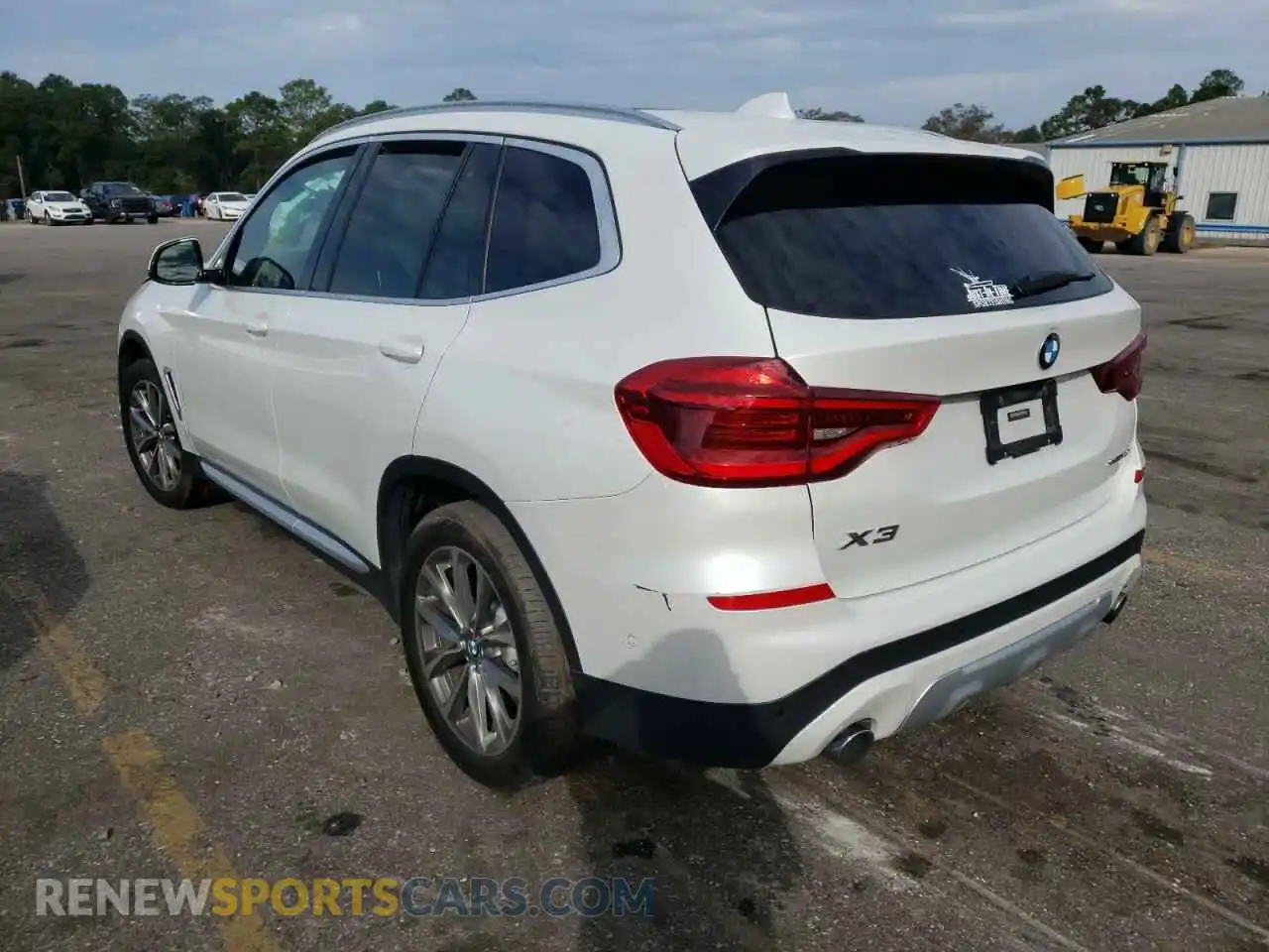 3 Photograph of a damaged car 5UXTR7C58KLF28052 BMW X3 2019