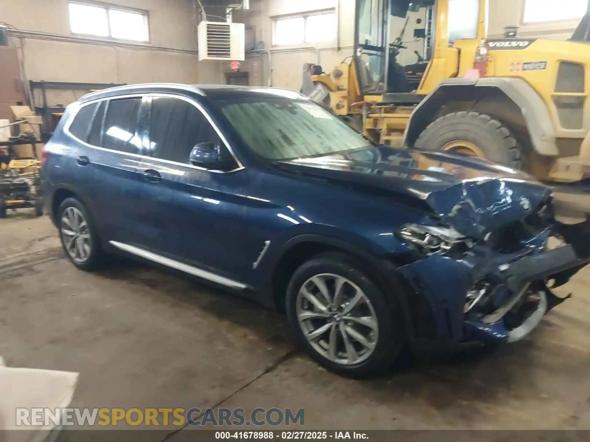 1 Photograph of a damaged car 5UXTR7C58KLF28097 BMW X3 2019