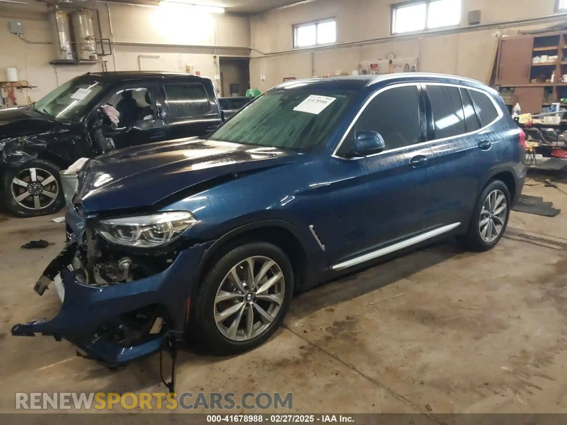 2 Photograph of a damaged car 5UXTR7C58KLF28097 BMW X3 2019