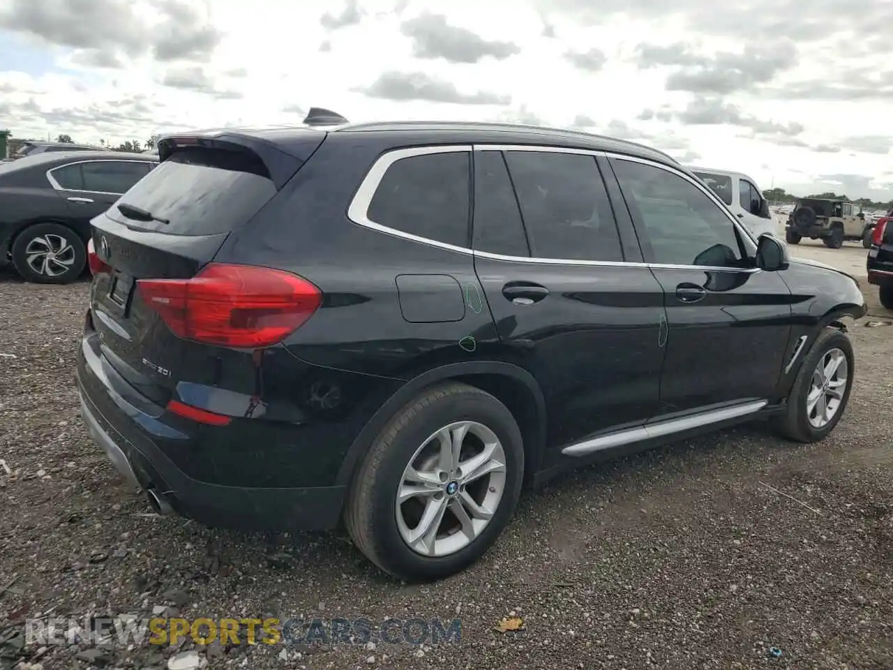 3 Photograph of a damaged car 5UXTR7C58KLF28116 BMW X3 2019