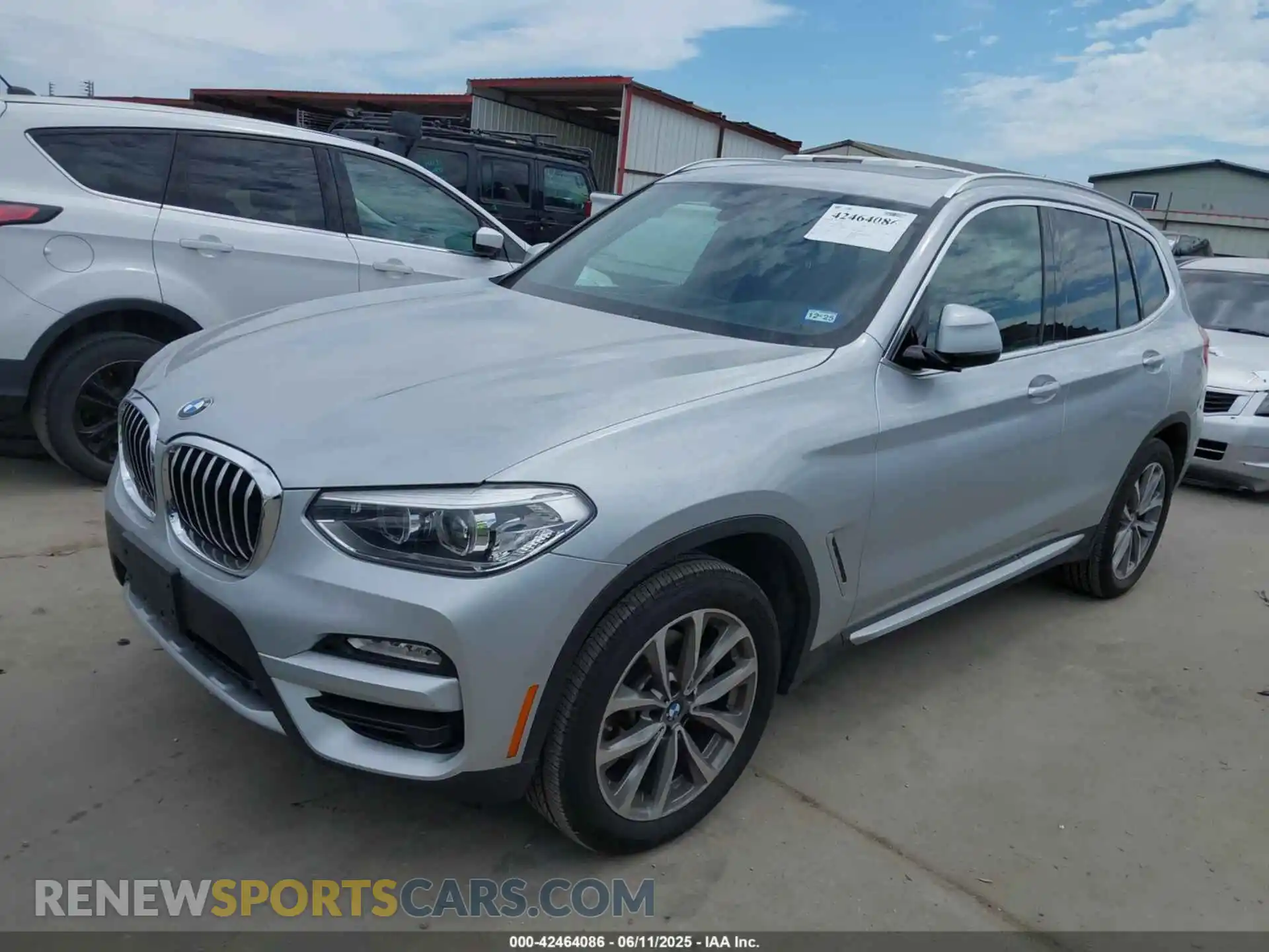 2 Photograph of a damaged car 5UXTR7C58KLF30870 BMW X3 2019