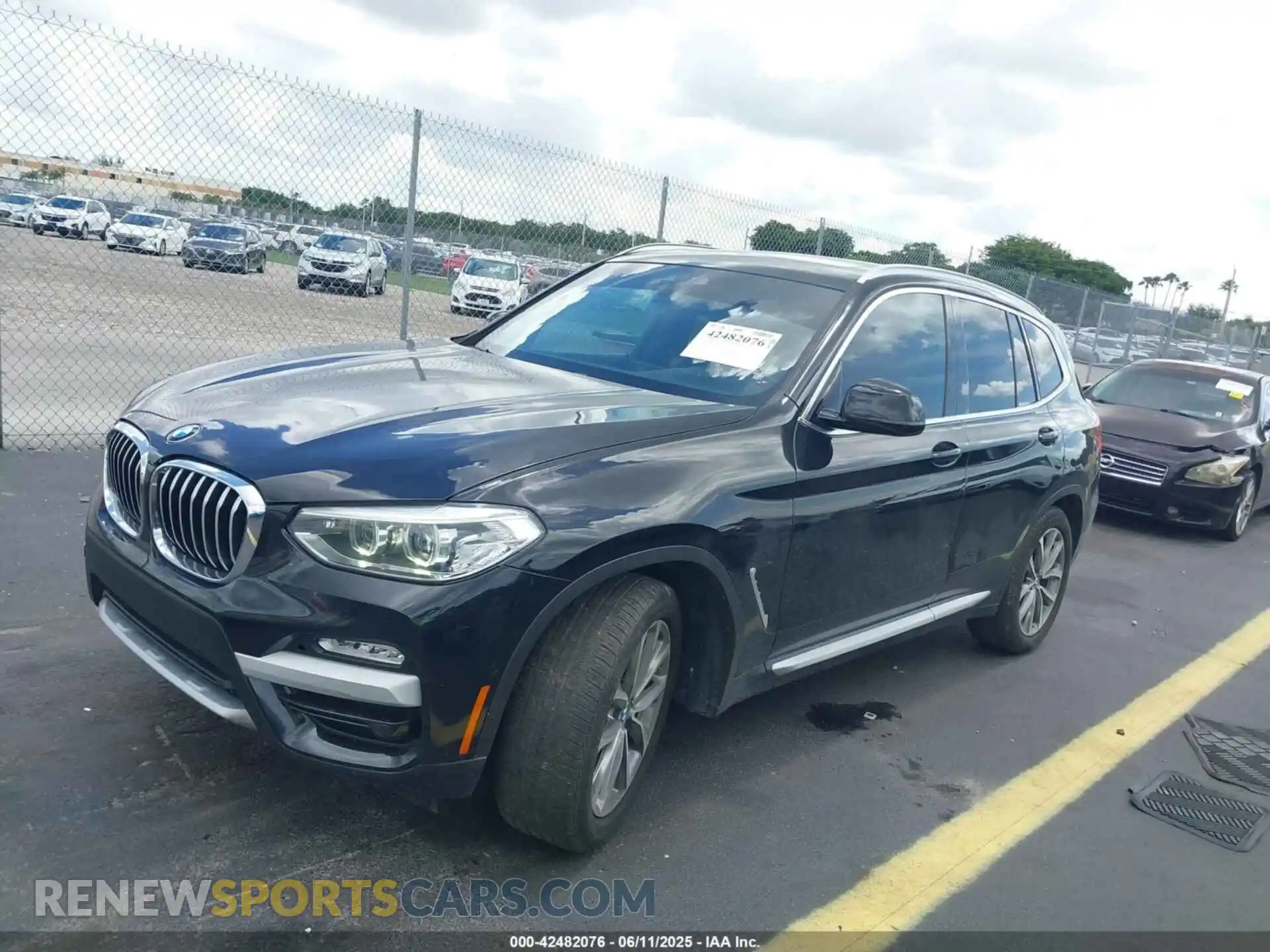 2 Photograph of a damaged car 5UXTR7C58KLF32733 BMW X3 2019