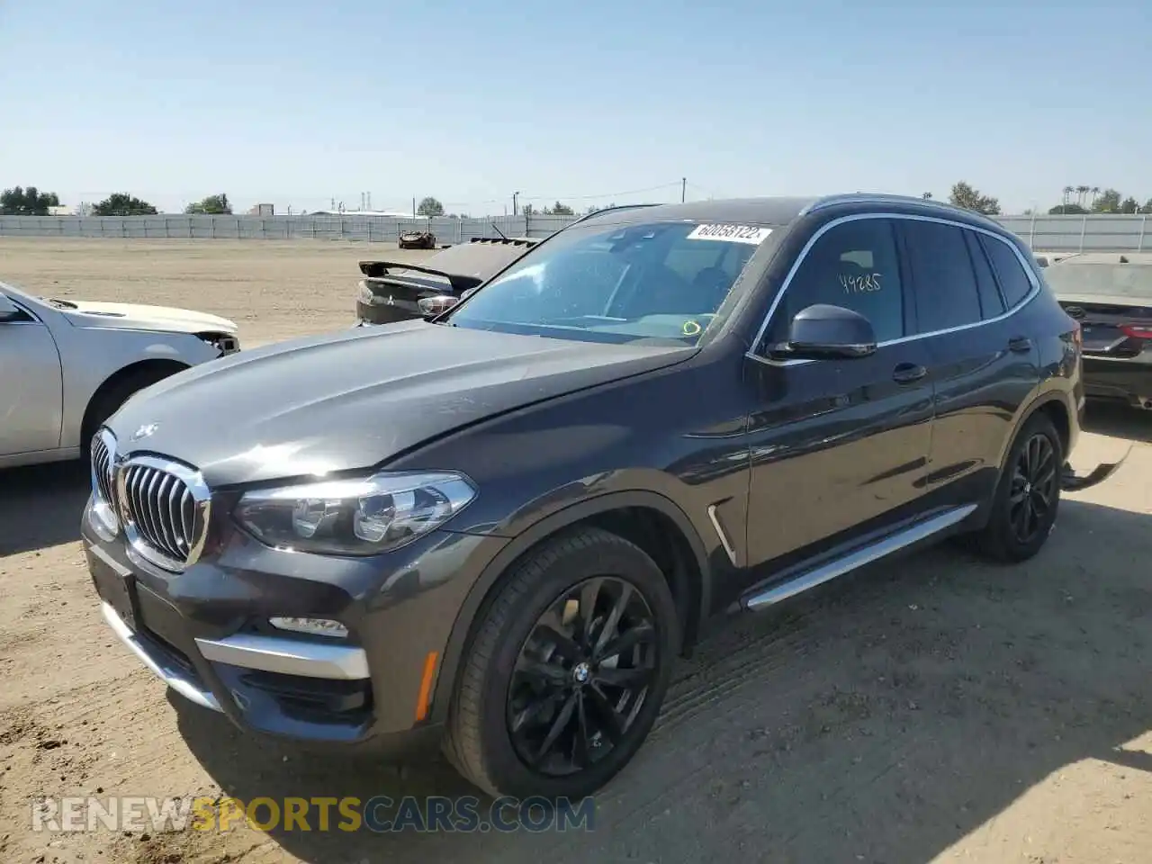 2 fotografías del automóvil dañado 5UXTR7C58KLF34787 BMW X3 2019
