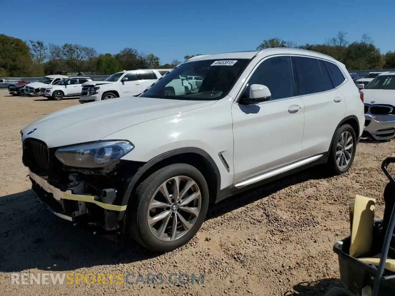 1 Фотография поврежденного автомобиля 5UXTR7C58KLF35339 BMW X3 2019