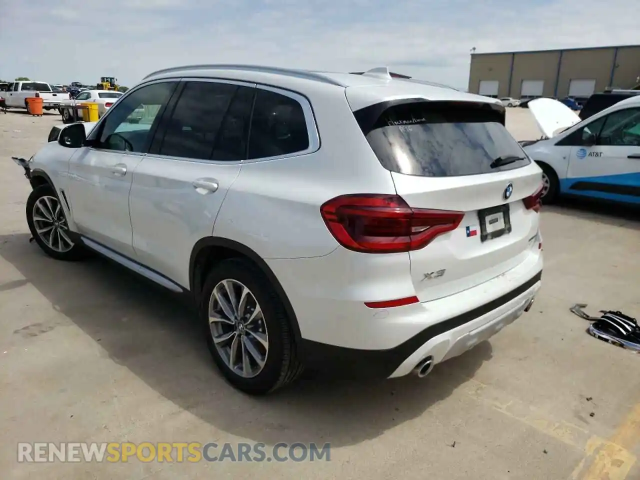 3 Photograph of a damaged car 5UXTR7C58KLF37298 BMW X3 2019