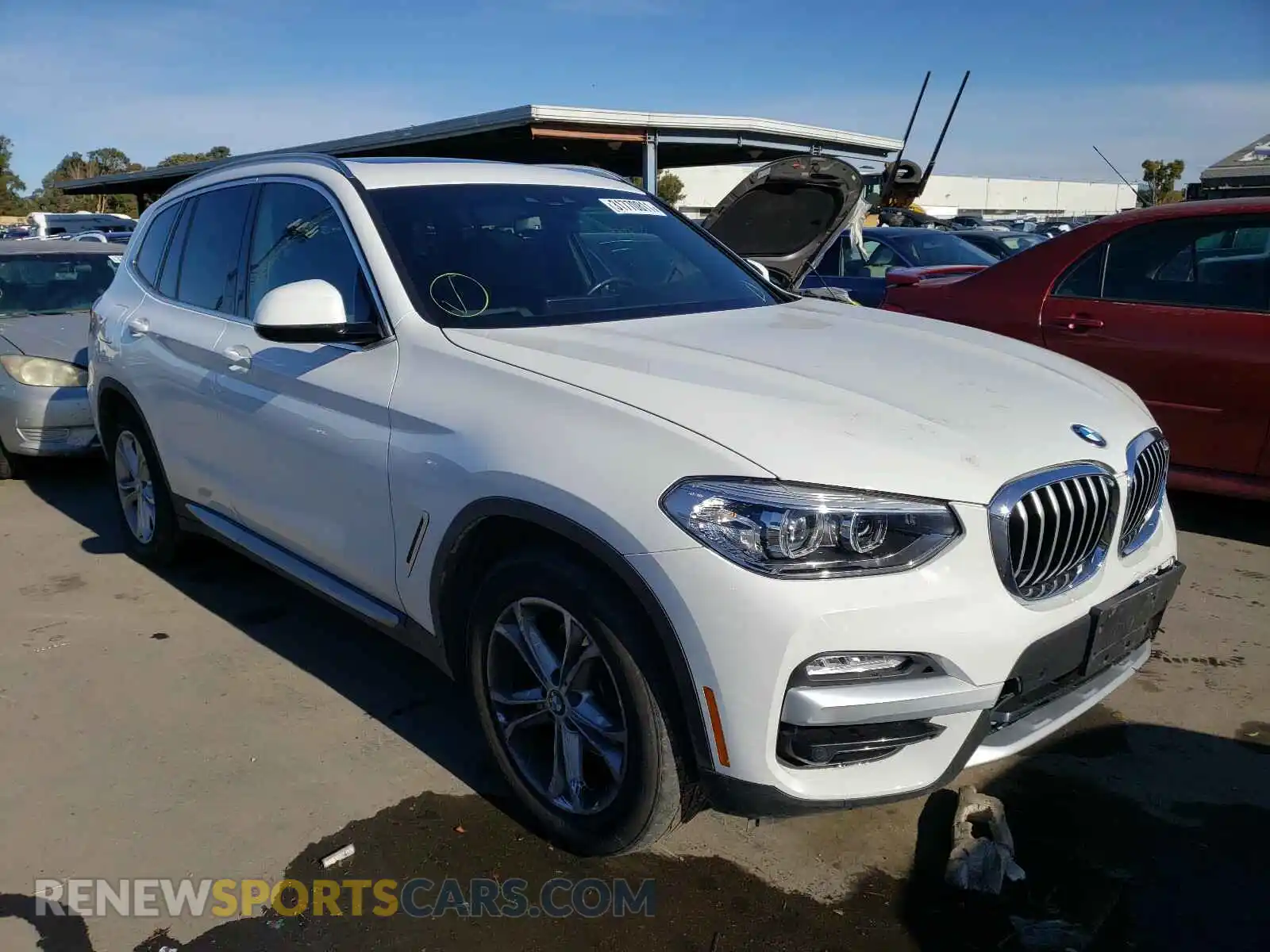 1 Фотография поврежденного автомобиля 5UXTR7C58KLR43661 BMW X3 2019