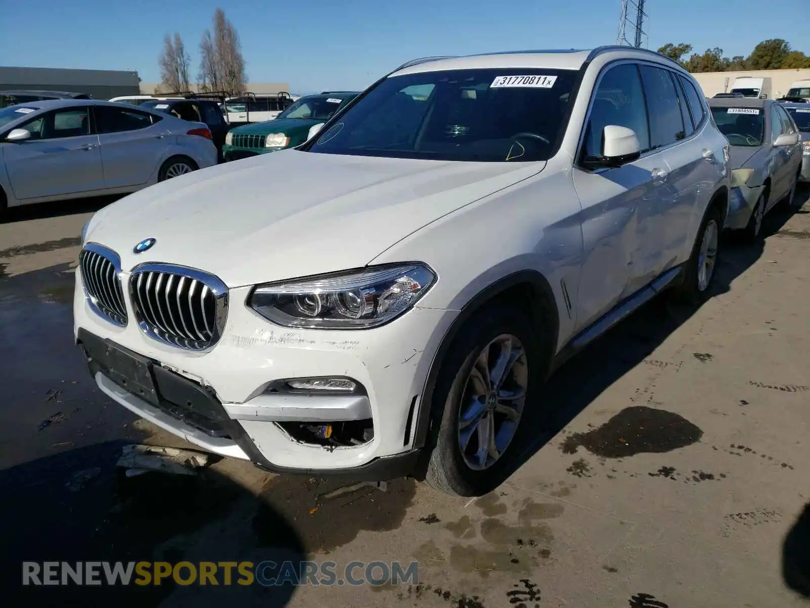 2 Фотография поврежденного автомобиля 5UXTR7C58KLR43661 BMW X3 2019