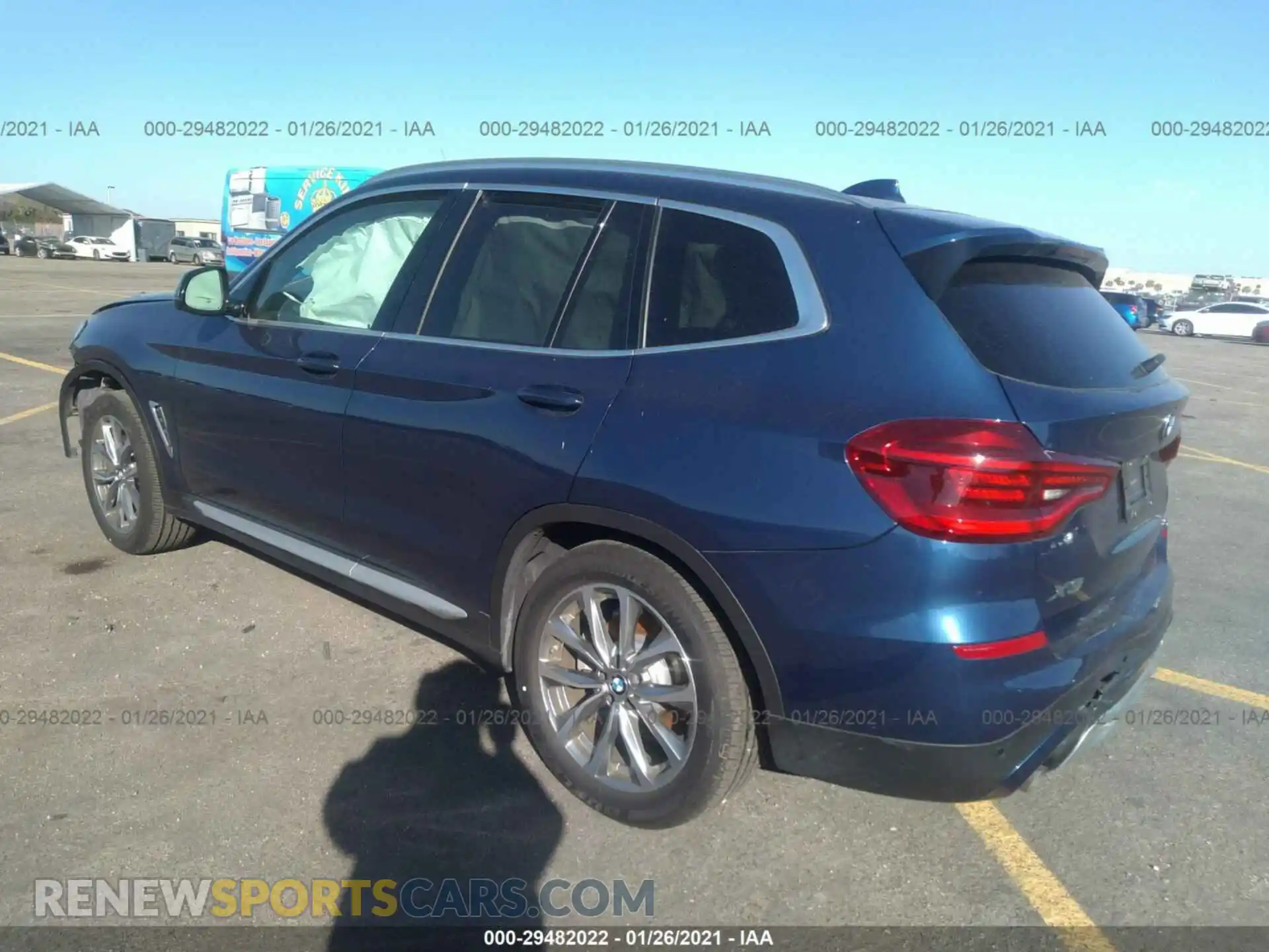 3 Photograph of a damaged car 5UXTR7C58KLR45443 BMW X3 2019