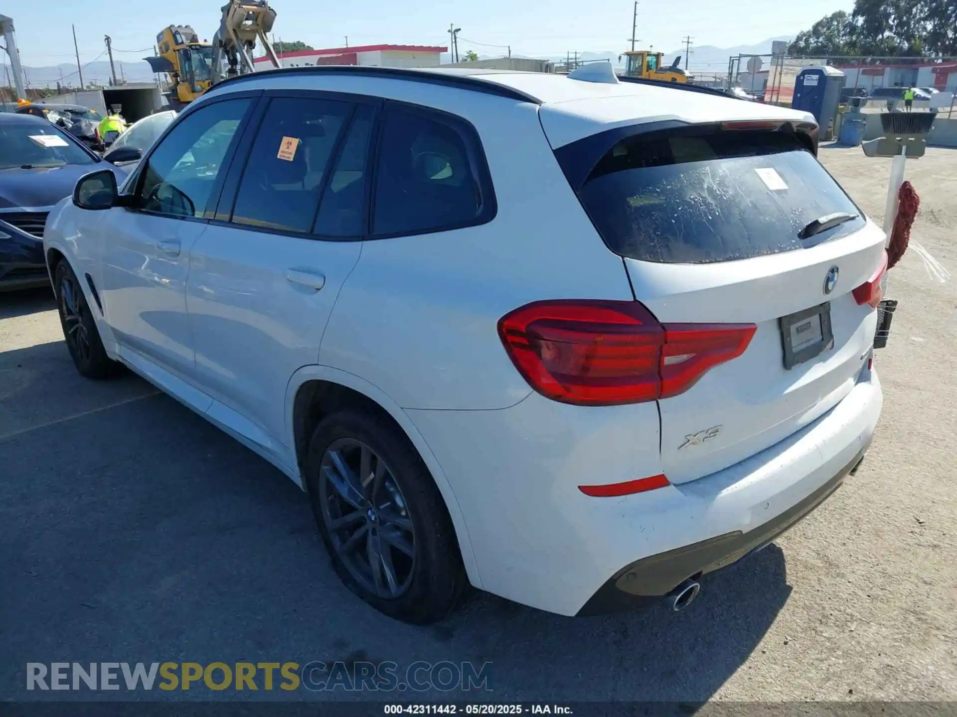 3 Photograph of a damaged car 5UXTR7C58KLR46723 BMW X3 2019