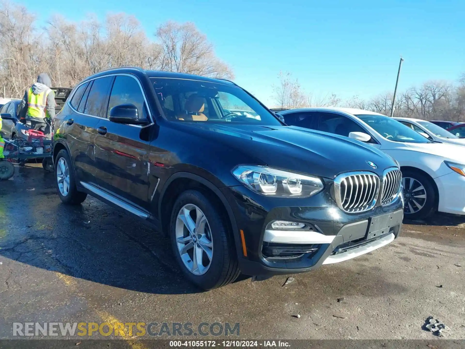 1 Photograph of a damaged car 5UXTR7C58KLR49394 BMW X3 2019