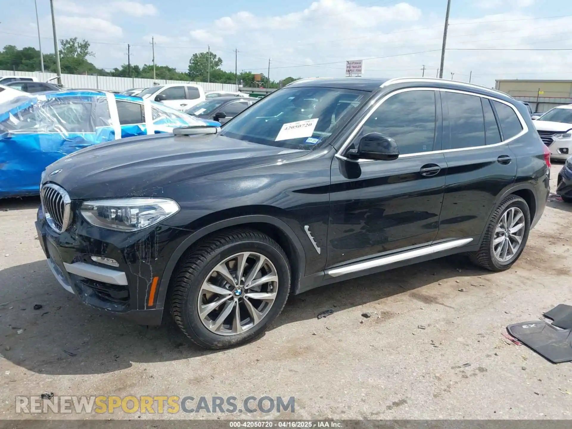 2 Photograph of a damaged car 5UXTR7C58KLR49721 BMW X3 2019