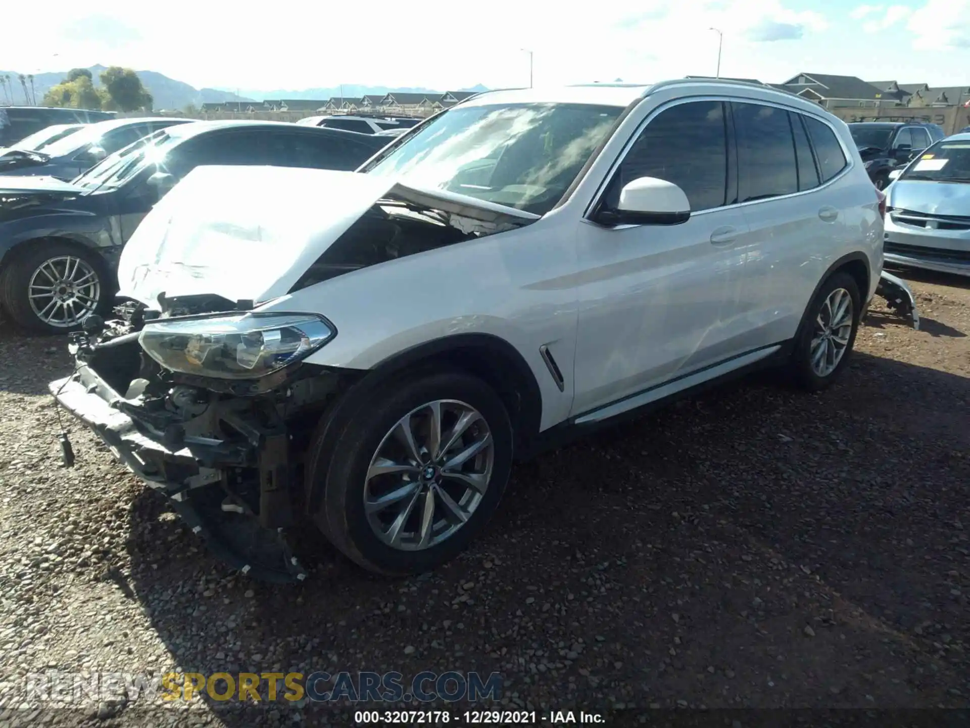 2 Photograph of a damaged car 5UXTR7C59KLE88418 BMW X3 2019