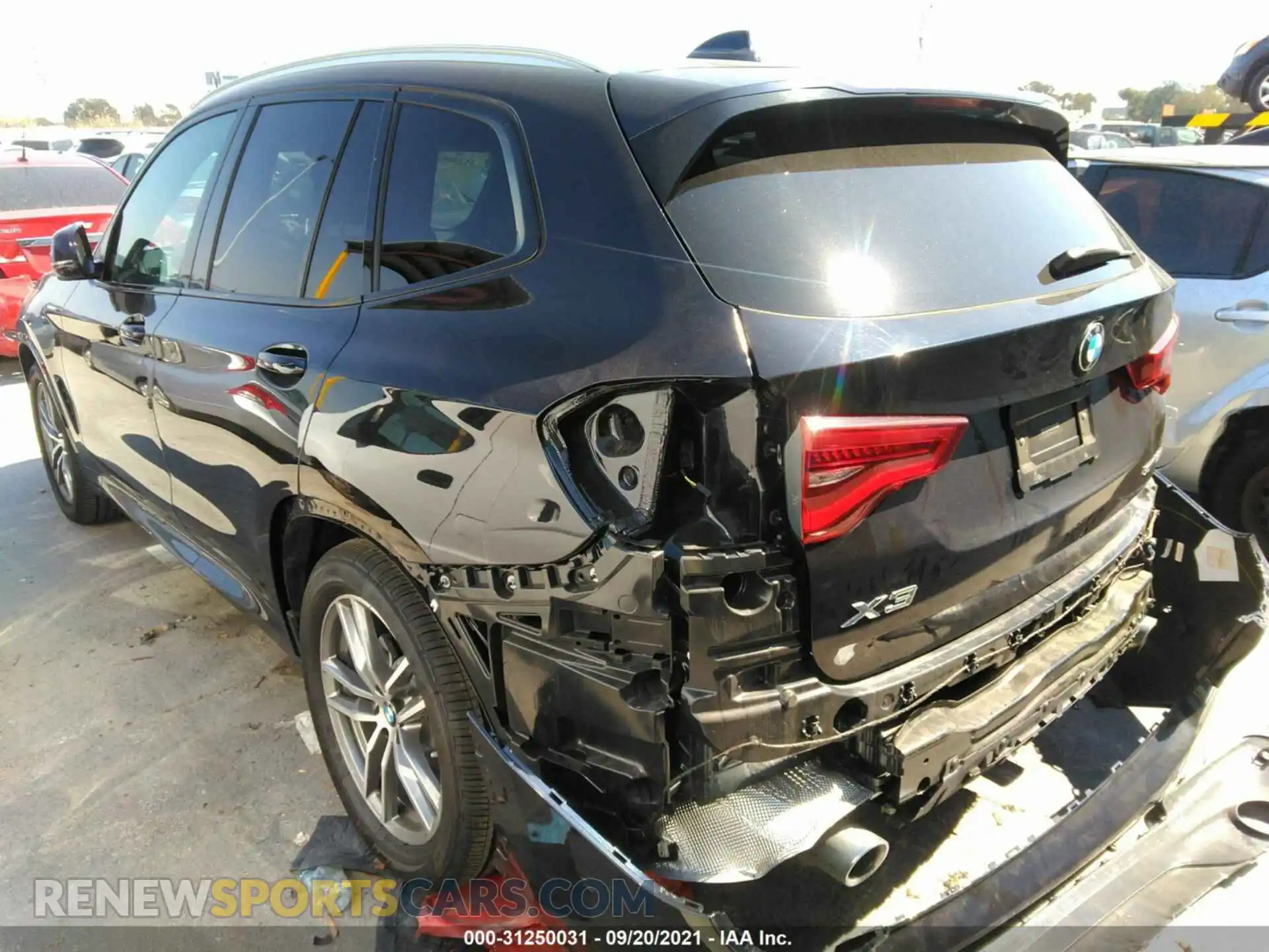 3 Photograph of a damaged car 5UXTR7C59KLE97975 BMW X3 2019
