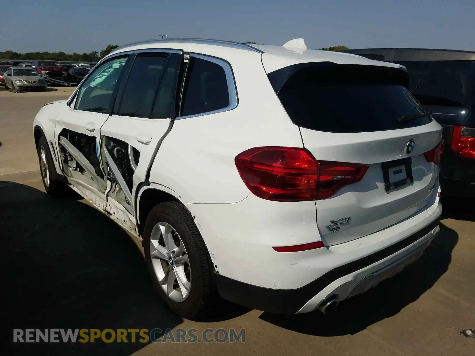 3 Photograph of a damaged car 5UXTR7C59KLF28643 BMW X3 2019