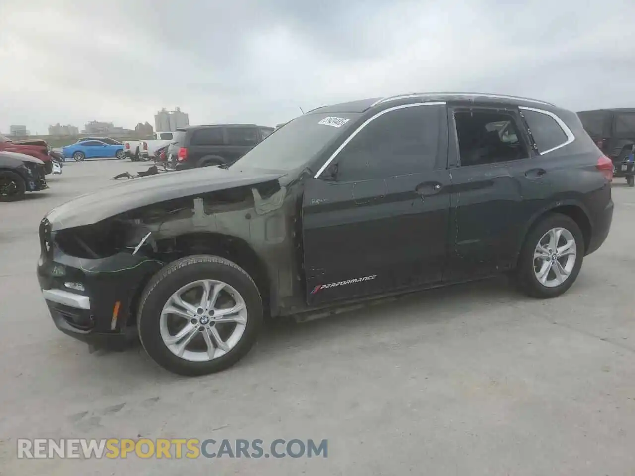 1 Photograph of a damaged car 5UXTR7C59KLF28710 BMW X3 2019