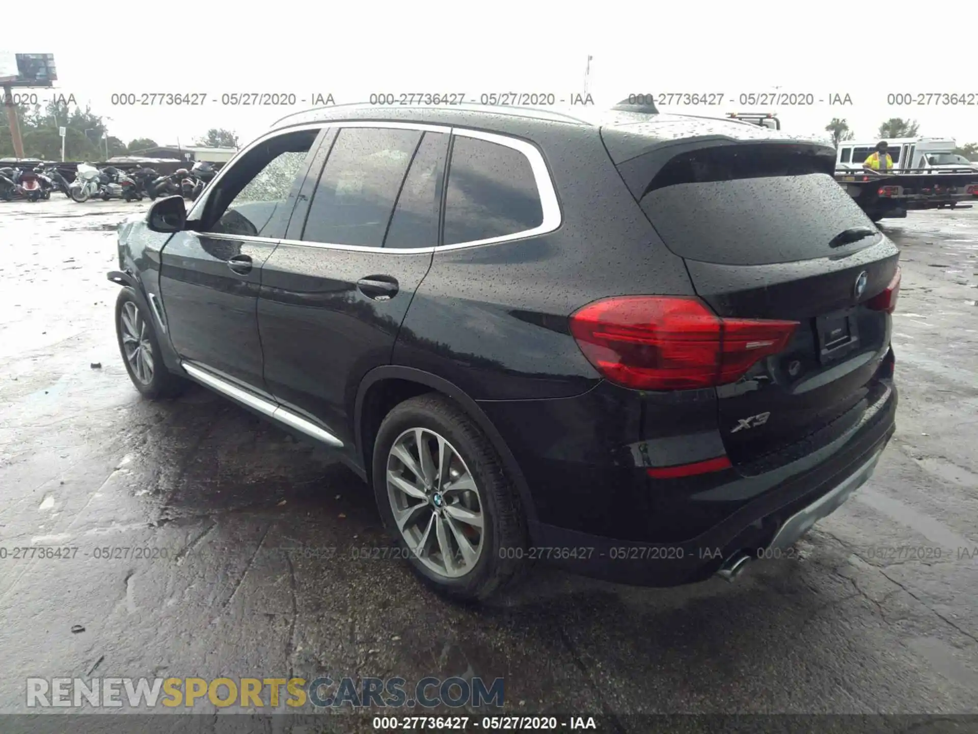 3 Photograph of a damaged car 5UXTR7C59KLF28982 BMW X3 2019