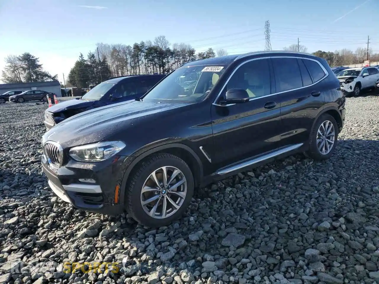 1 Photograph of a damaged car 5UXTR7C59KLF31512 BMW X3 2019