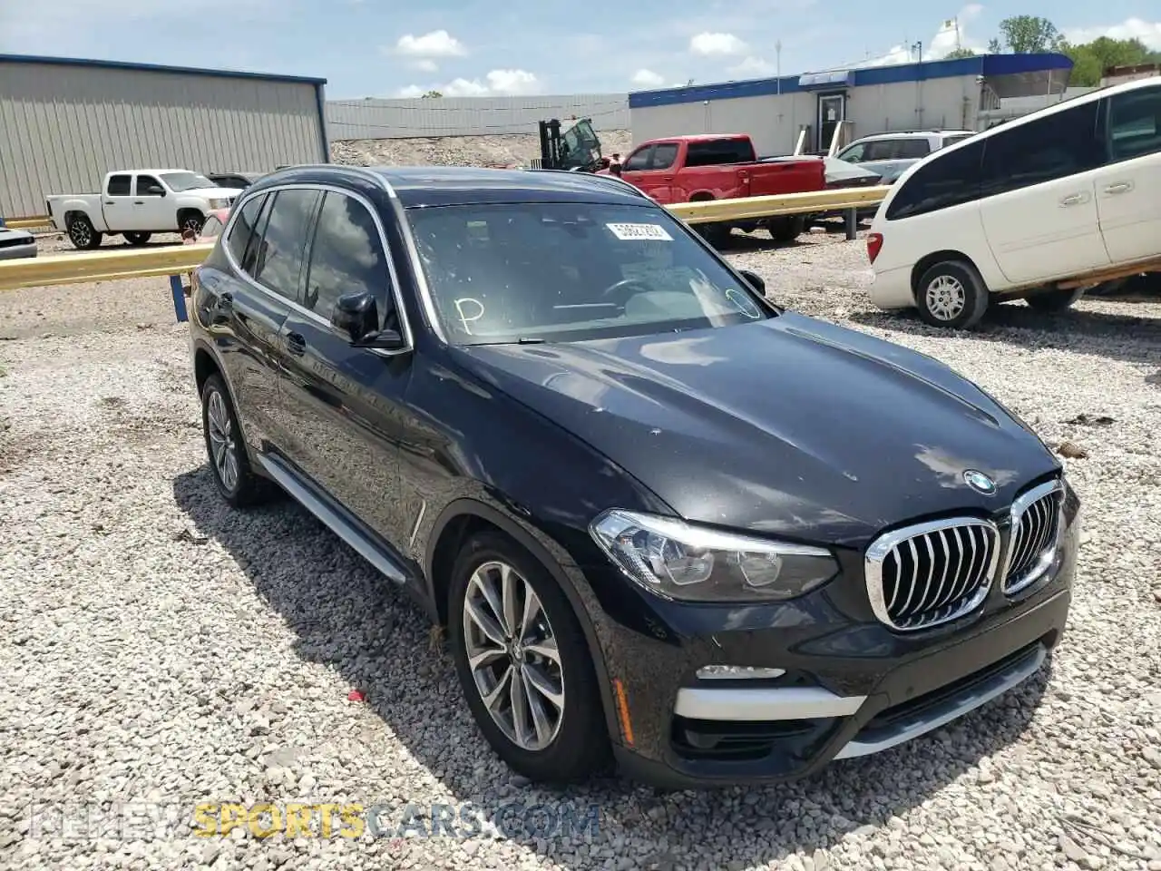 1 fotografías del automóvil dañado 5UXTR7C59KLF31719 BMW X3 2019