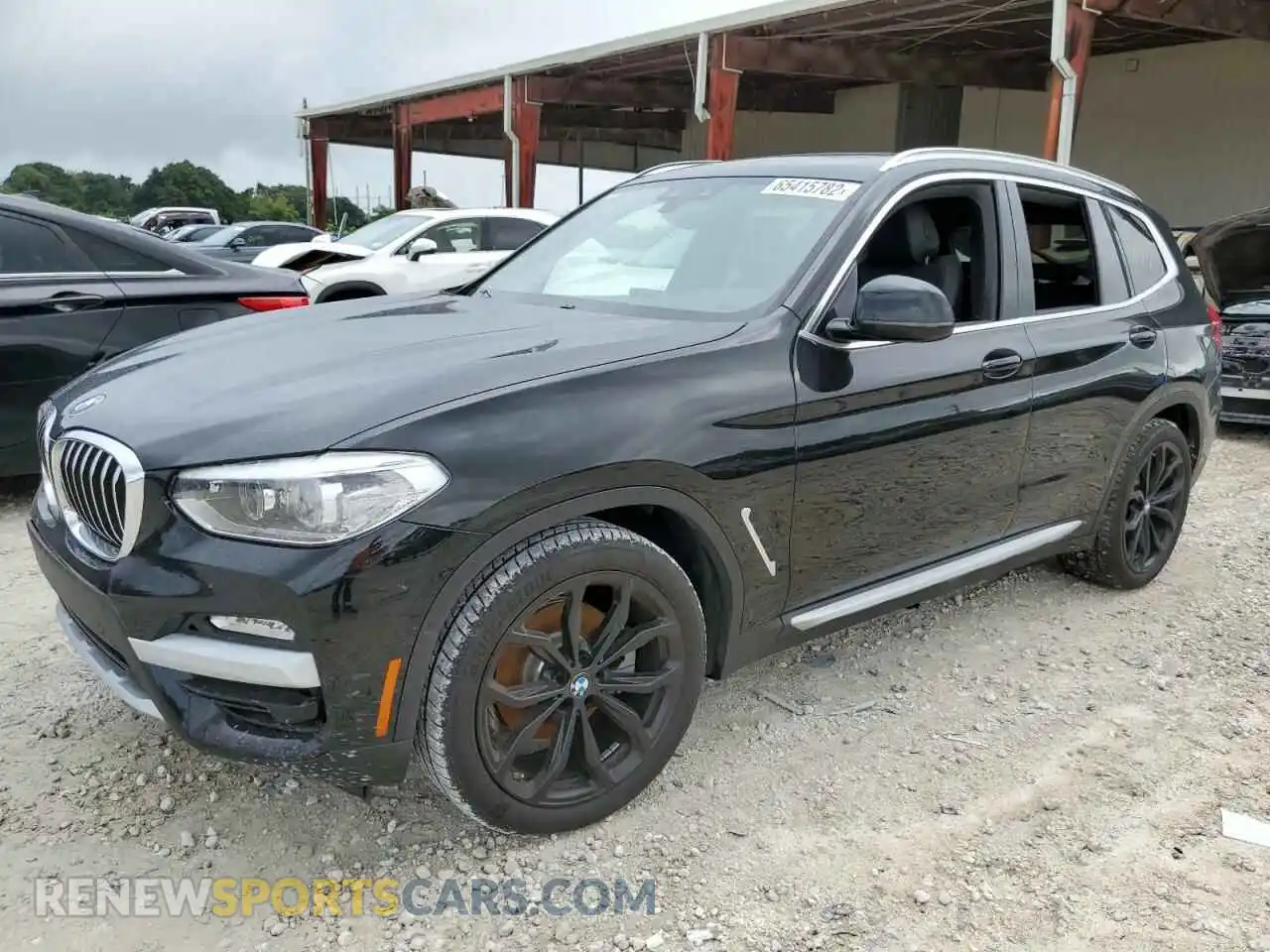 1 Photograph of a damaged car 5UXTR7C59KLF31798 BMW X3 2019