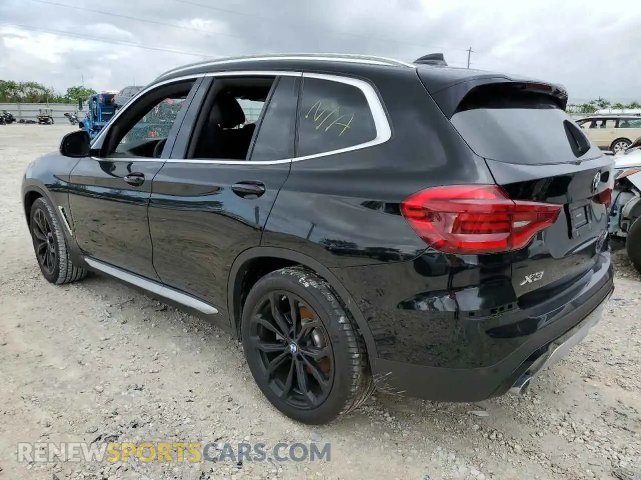 2 Photograph of a damaged car 5UXTR7C59KLF31798 BMW X3 2019