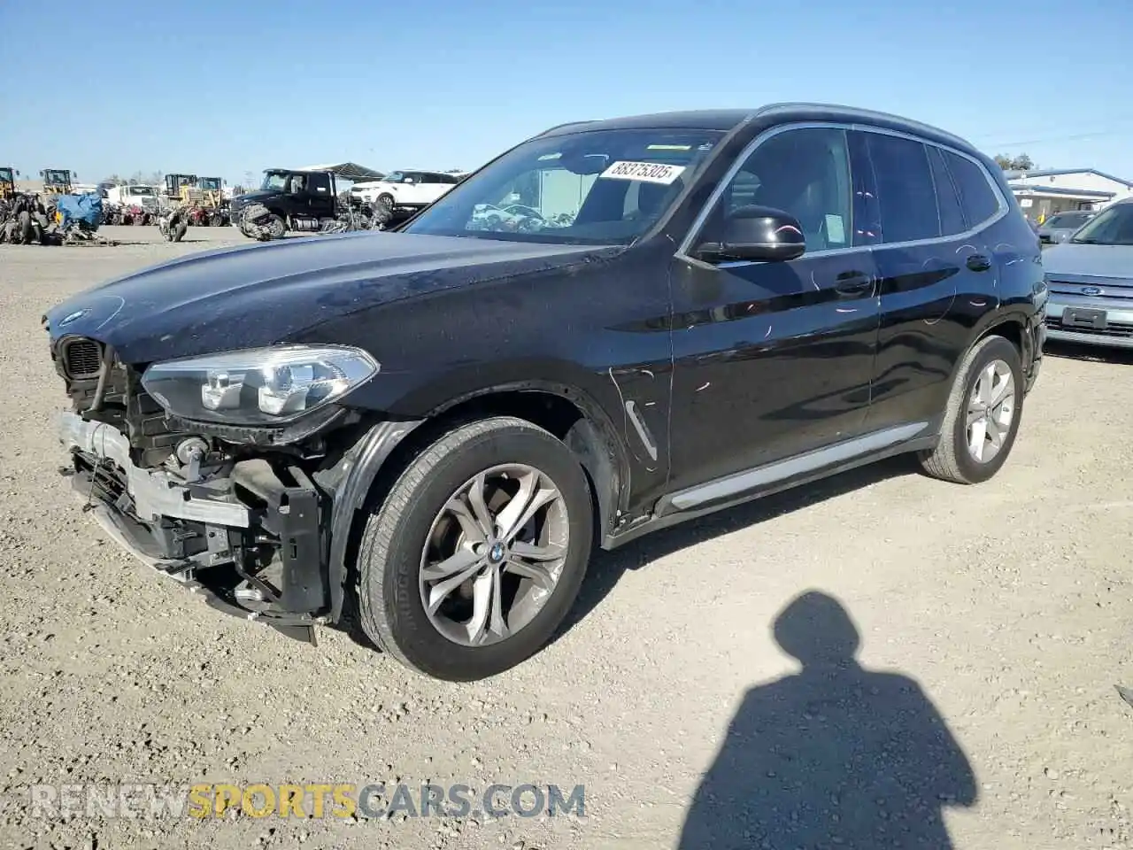 1 Photograph of a damaged car 5UXTR7C59KLF34135 BMW X3 2019