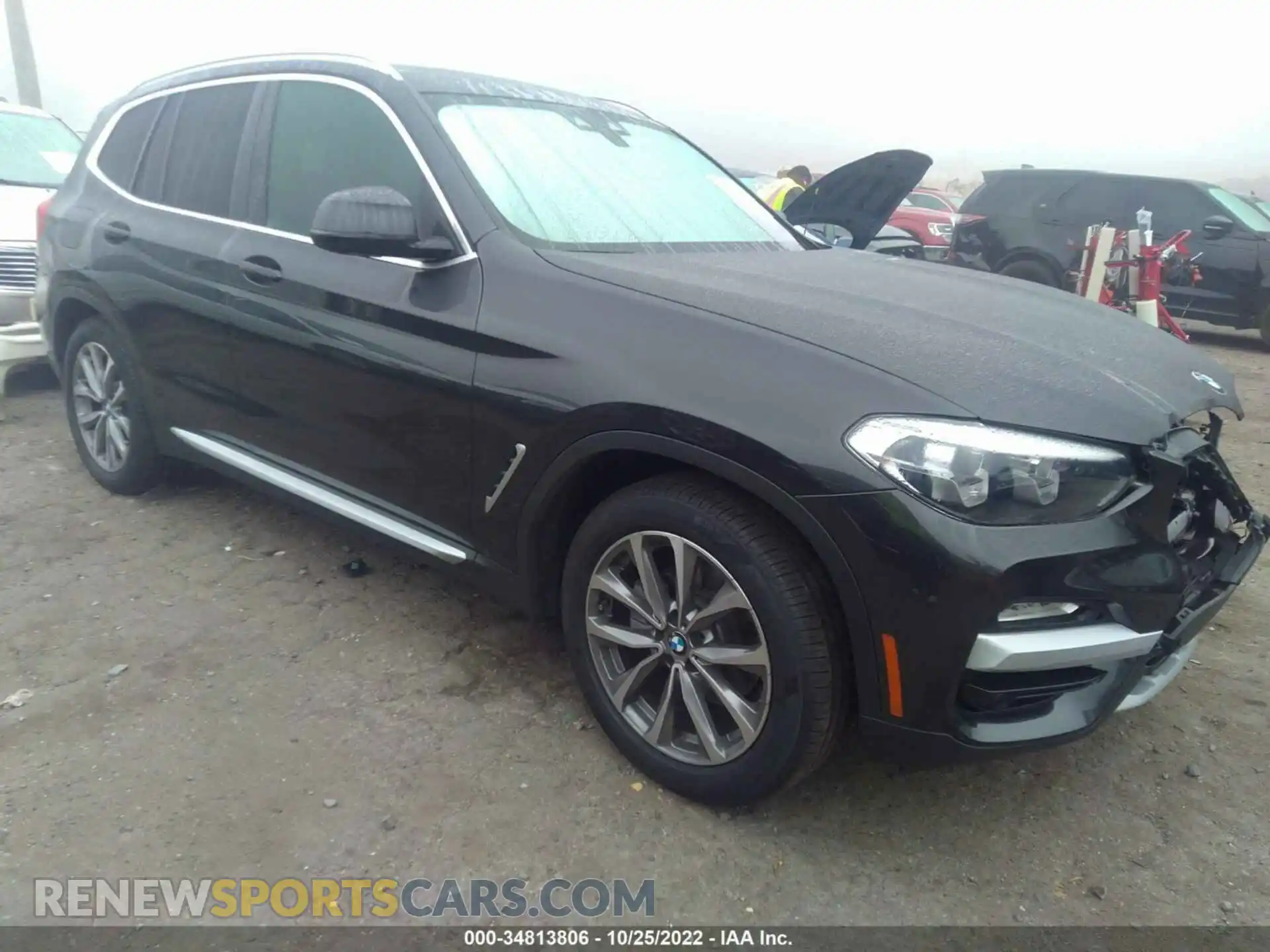 1 Photograph of a damaged car 5UXTR7C59KLF37696 BMW X3 2019