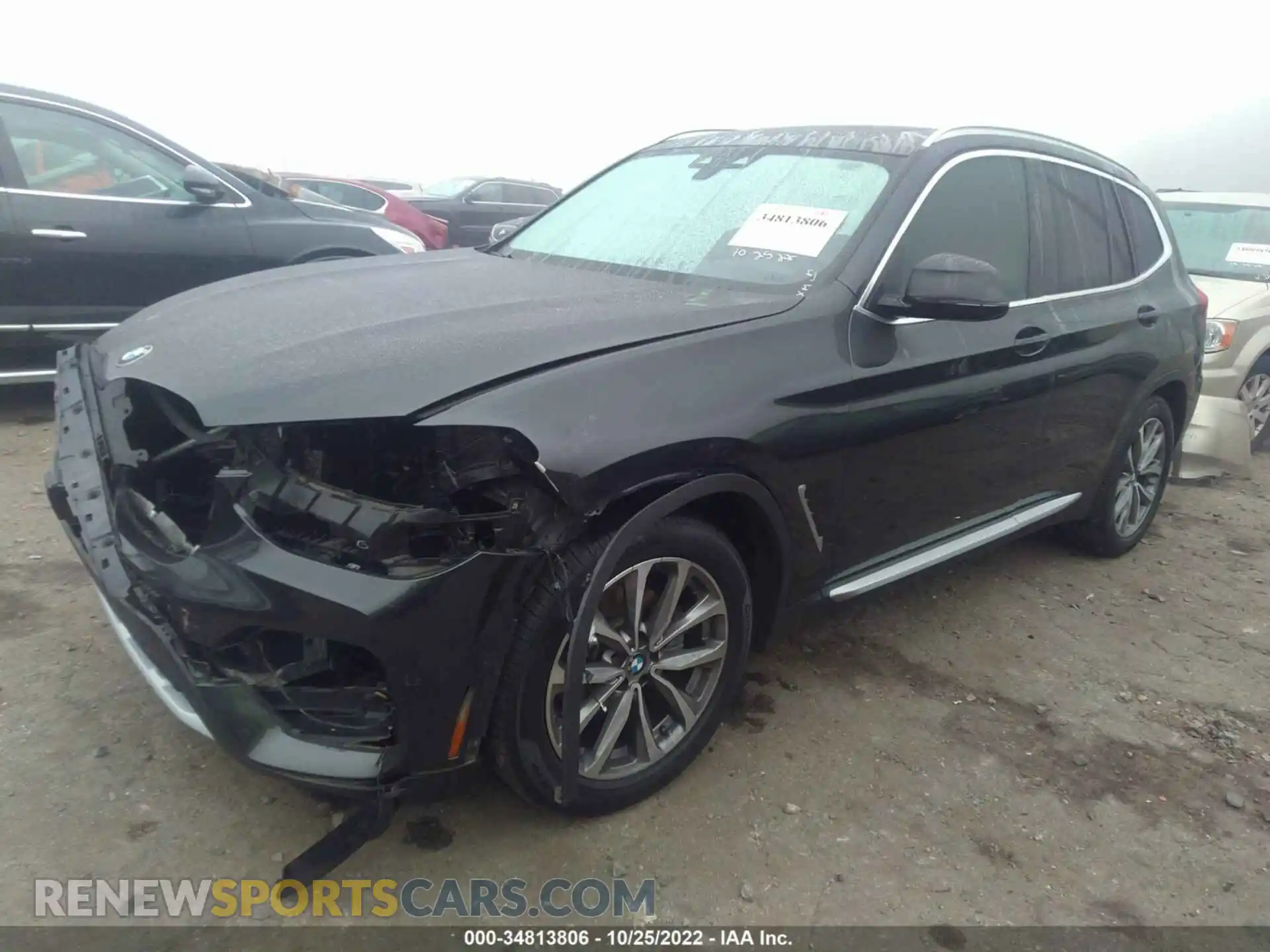 2 Photograph of a damaged car 5UXTR7C59KLF37696 BMW X3 2019