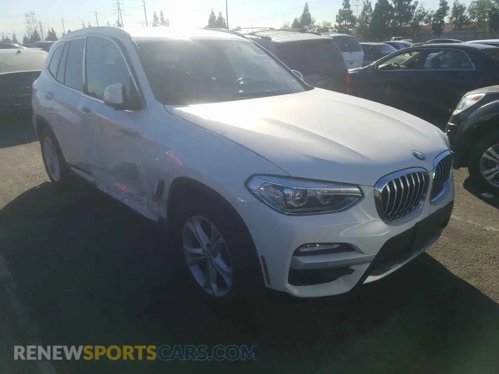 1 Photograph of a damaged car 5UXTR7C59KLR39635 BMW X3 2019