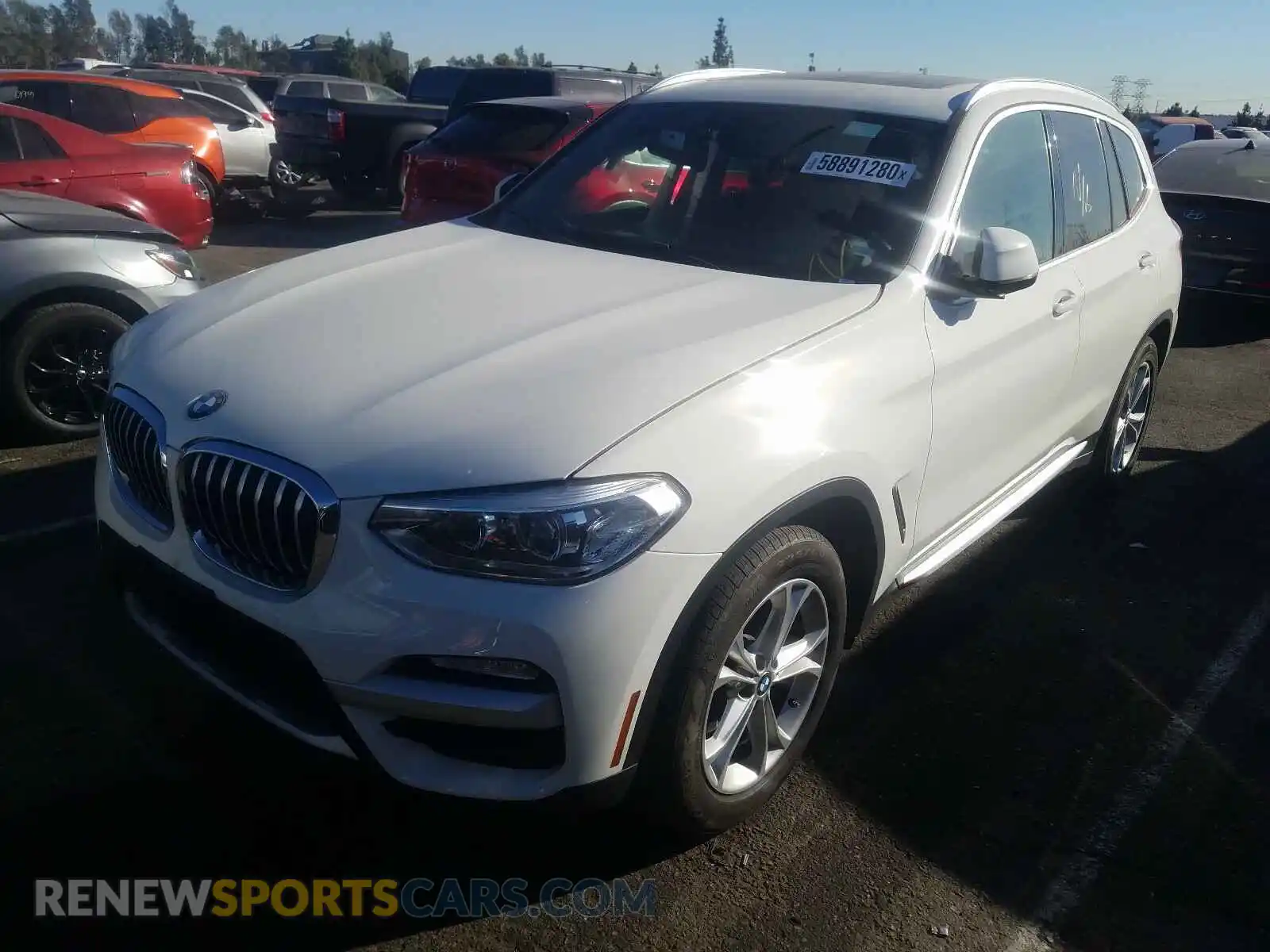 2 Photograph of a damaged car 5UXTR7C59KLR39635 BMW X3 2019