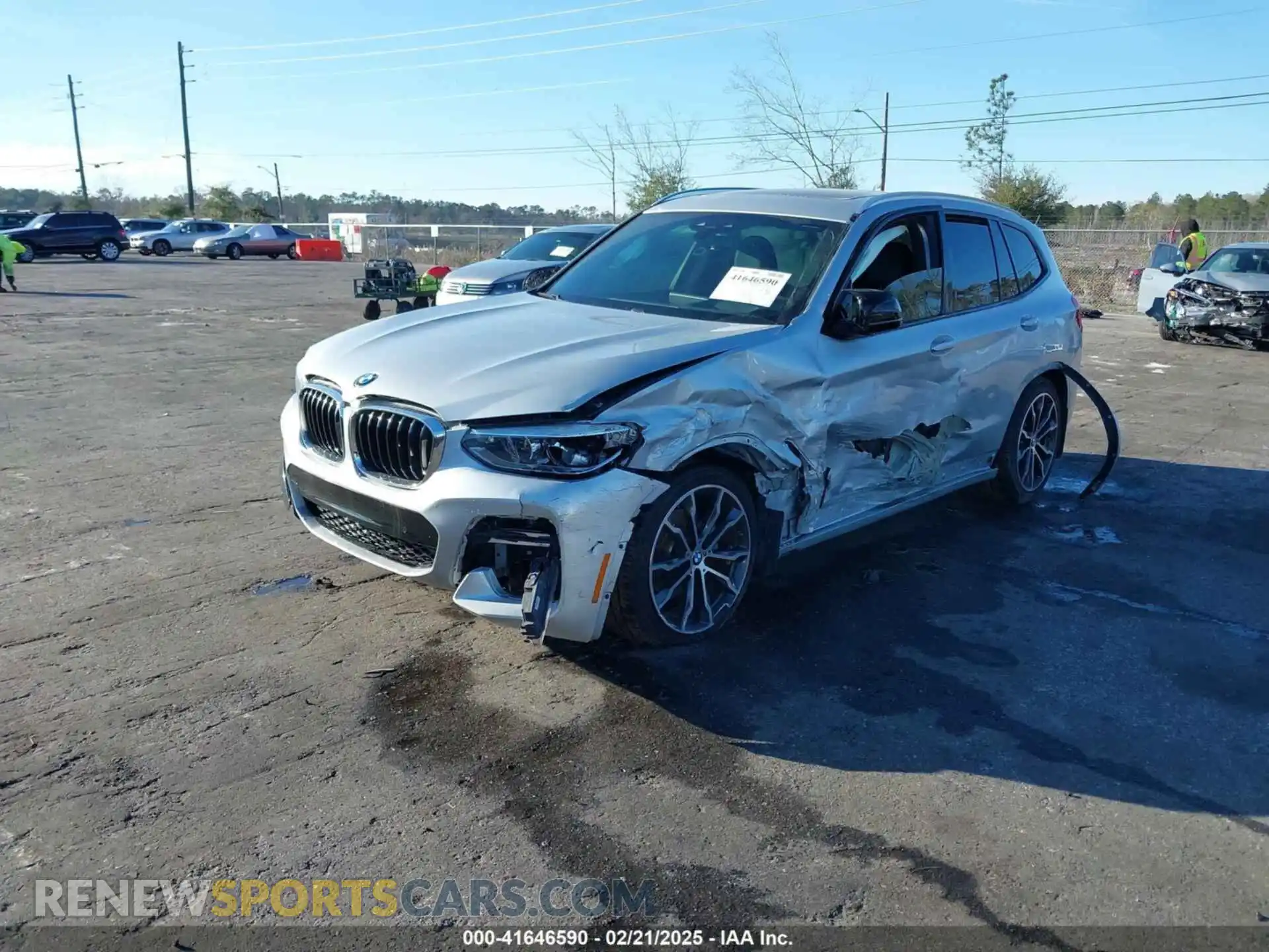 2 Photograph of a damaged car 5UXTR7C59KLR50294 BMW X3 2019