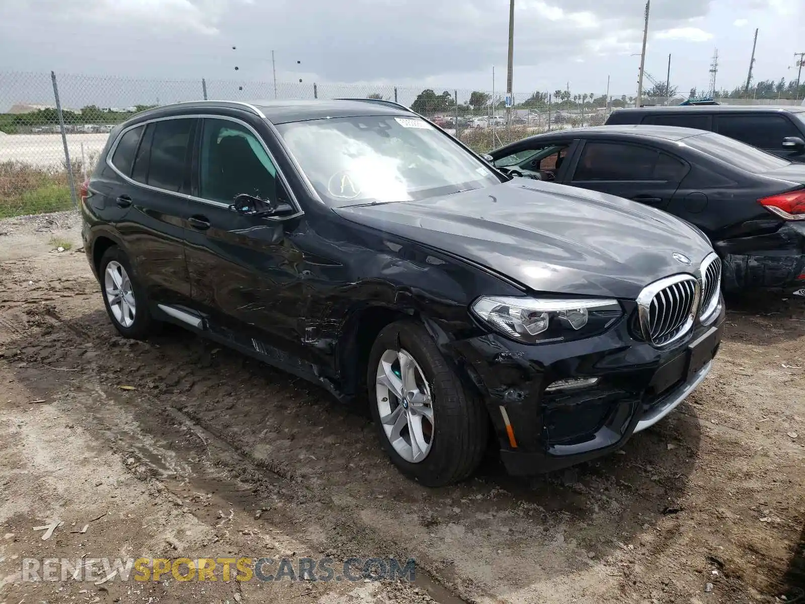 1 Photograph of a damaged car 5UXTR7C59KLR53454 BMW X3 2019