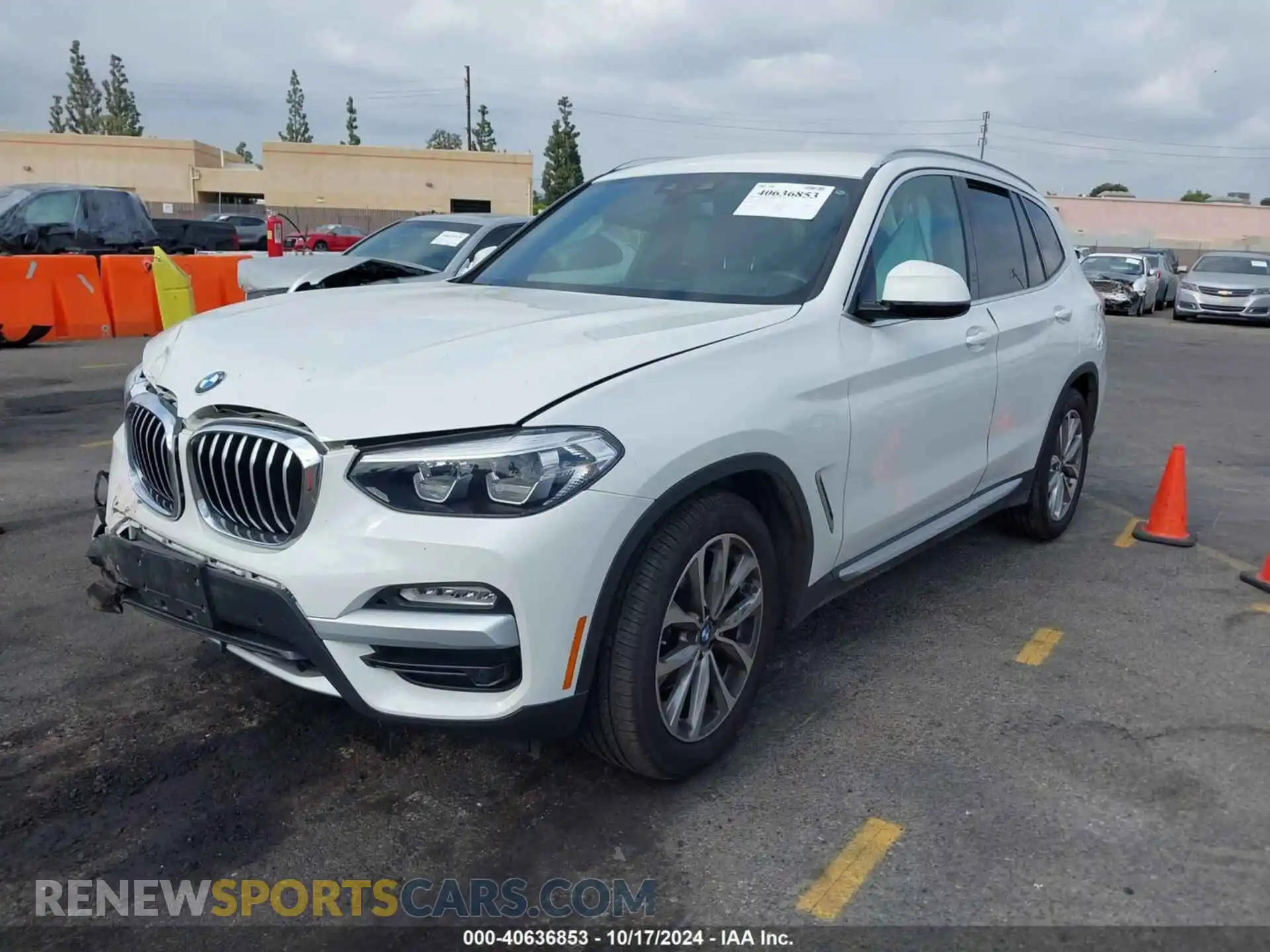 2 Photograph of a damaged car 5UXTR7C59KLR53583 BMW X3 2019