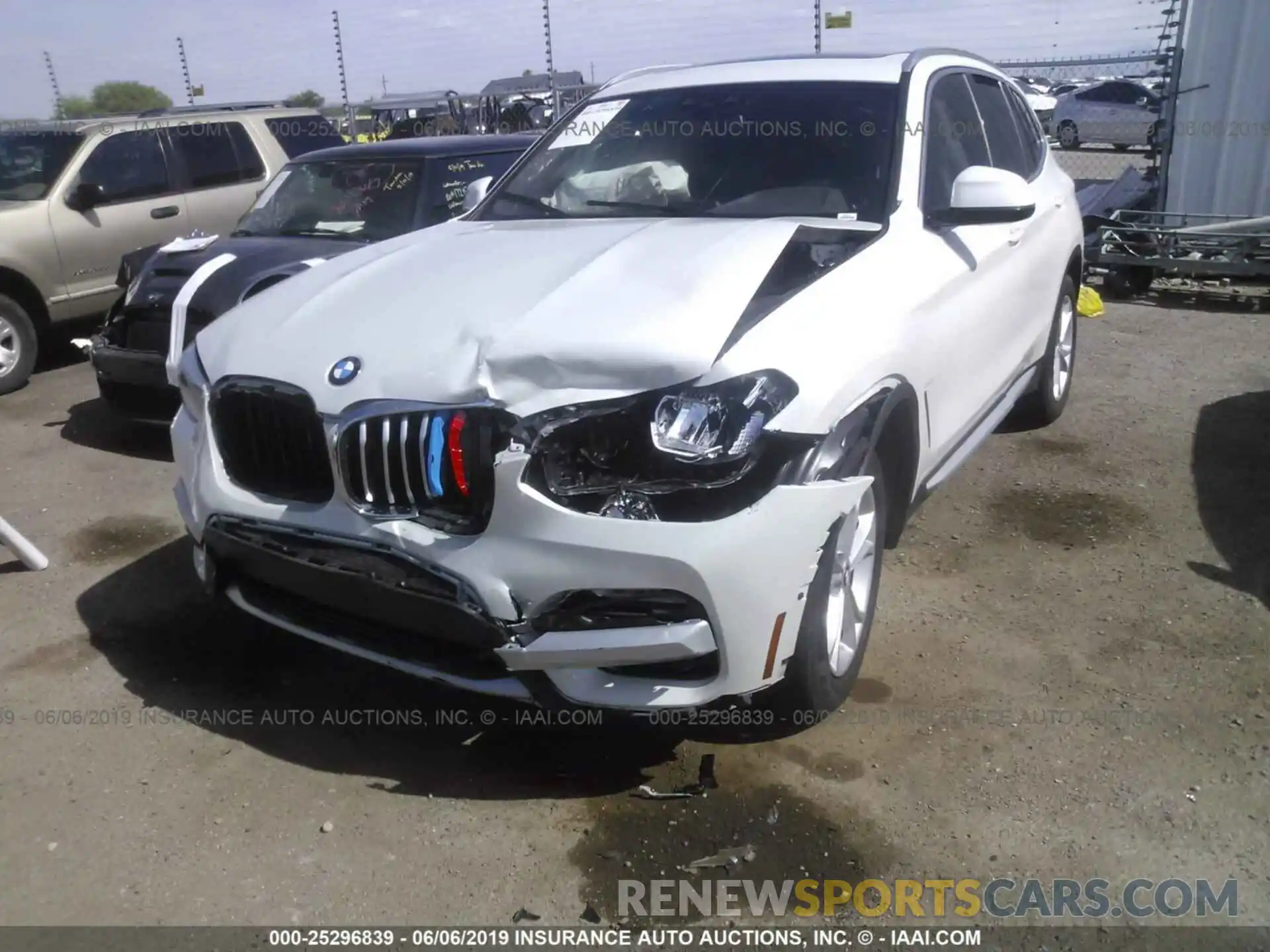 6 Photograph of a damaged car 5UXTR7C5XKLE93949 BMW X3 2019