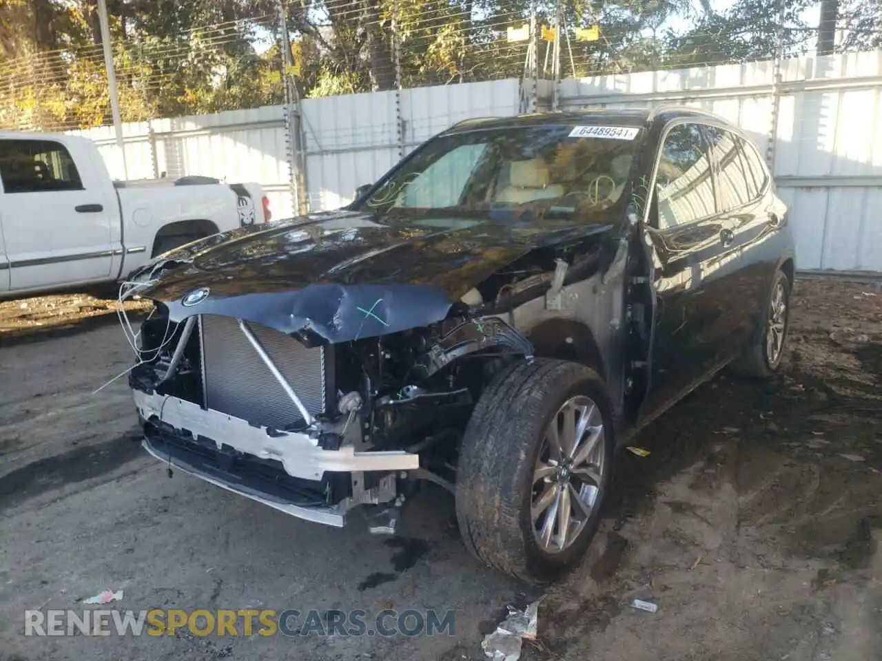 2 Photograph of a damaged car 5UXTR7C5XKLE96088 BMW X3 2019
