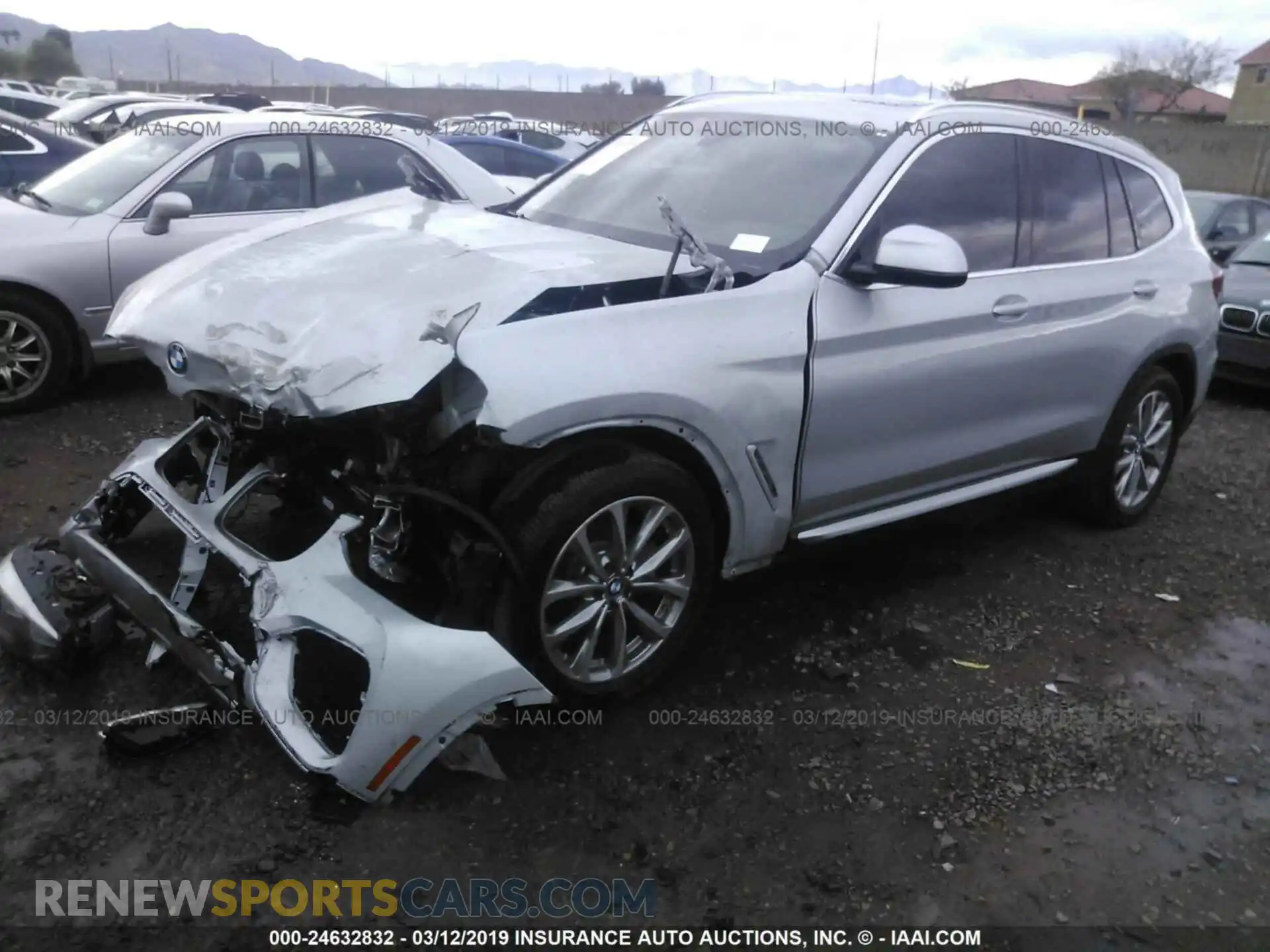 2 Photograph of a damaged car 5UXTR7C5XKLE98178 BMW X3 2019