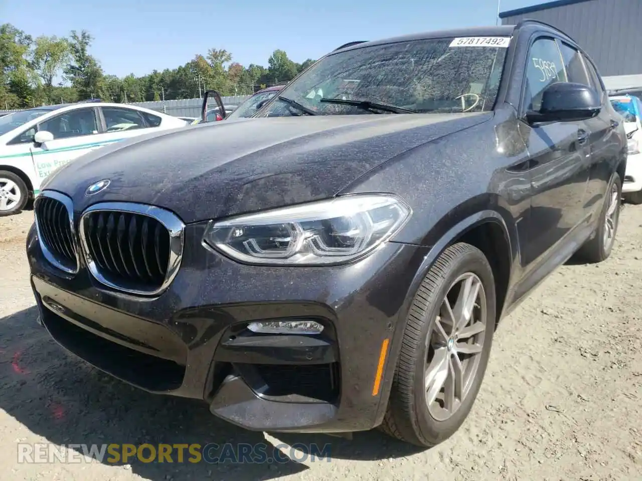 2 Photograph of a damaged car 5UXTR7C5XKLF23712 BMW X3 2019