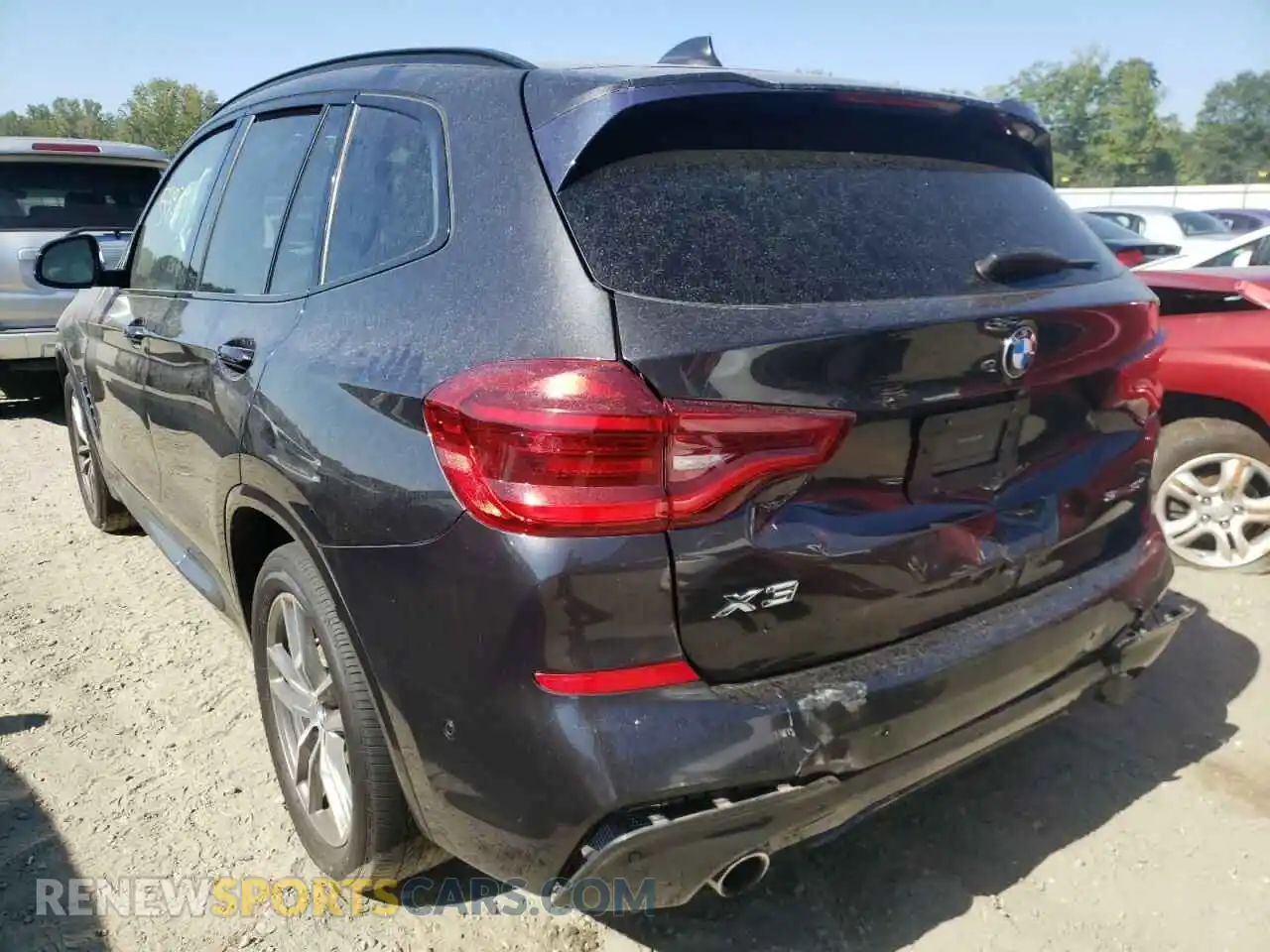 3 Photograph of a damaged car 5UXTR7C5XKLF23712 BMW X3 2019
