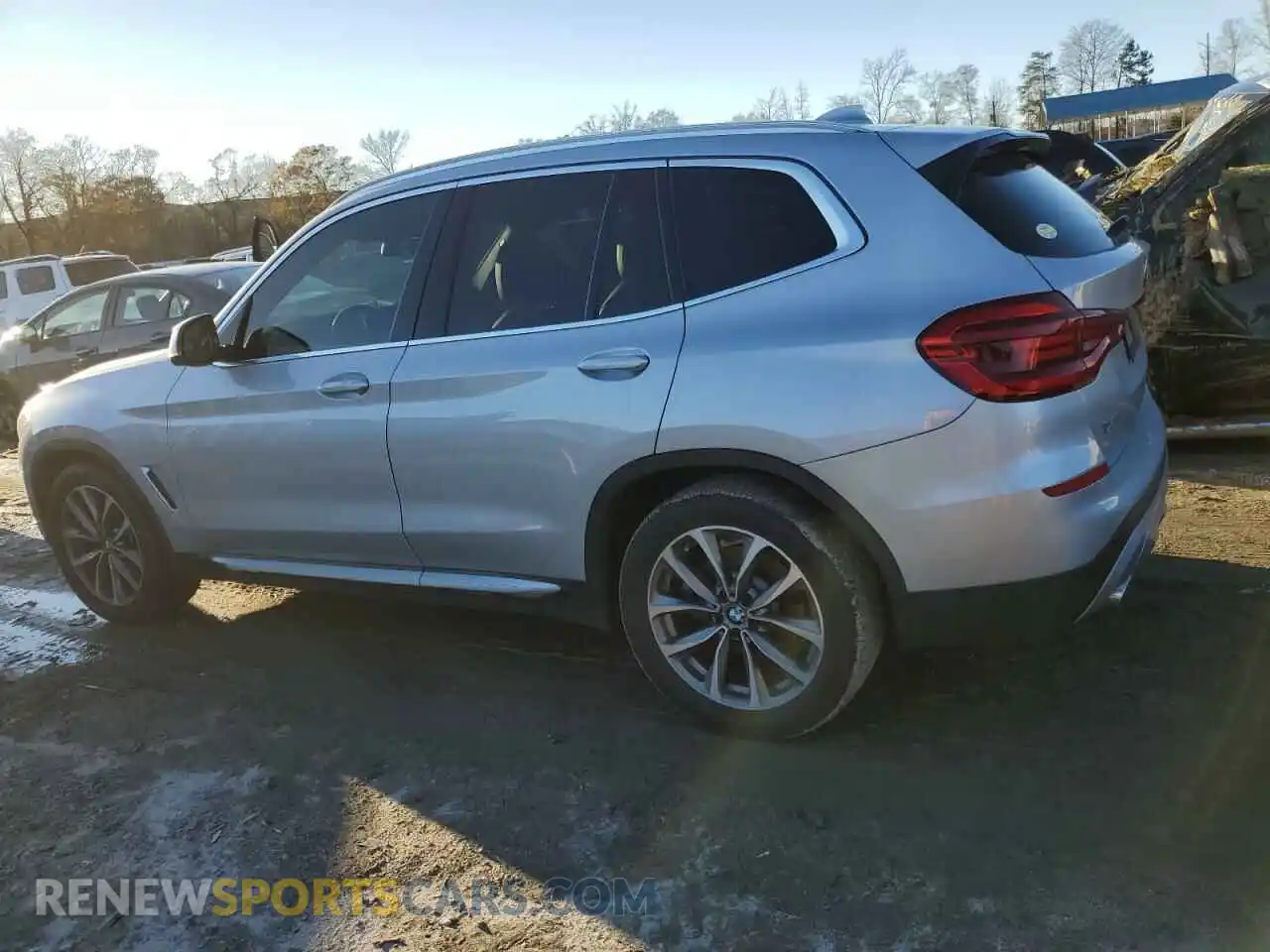 2 Photograph of a damaged car 5UXTR7C5XKLF25167 BMW X3 2019