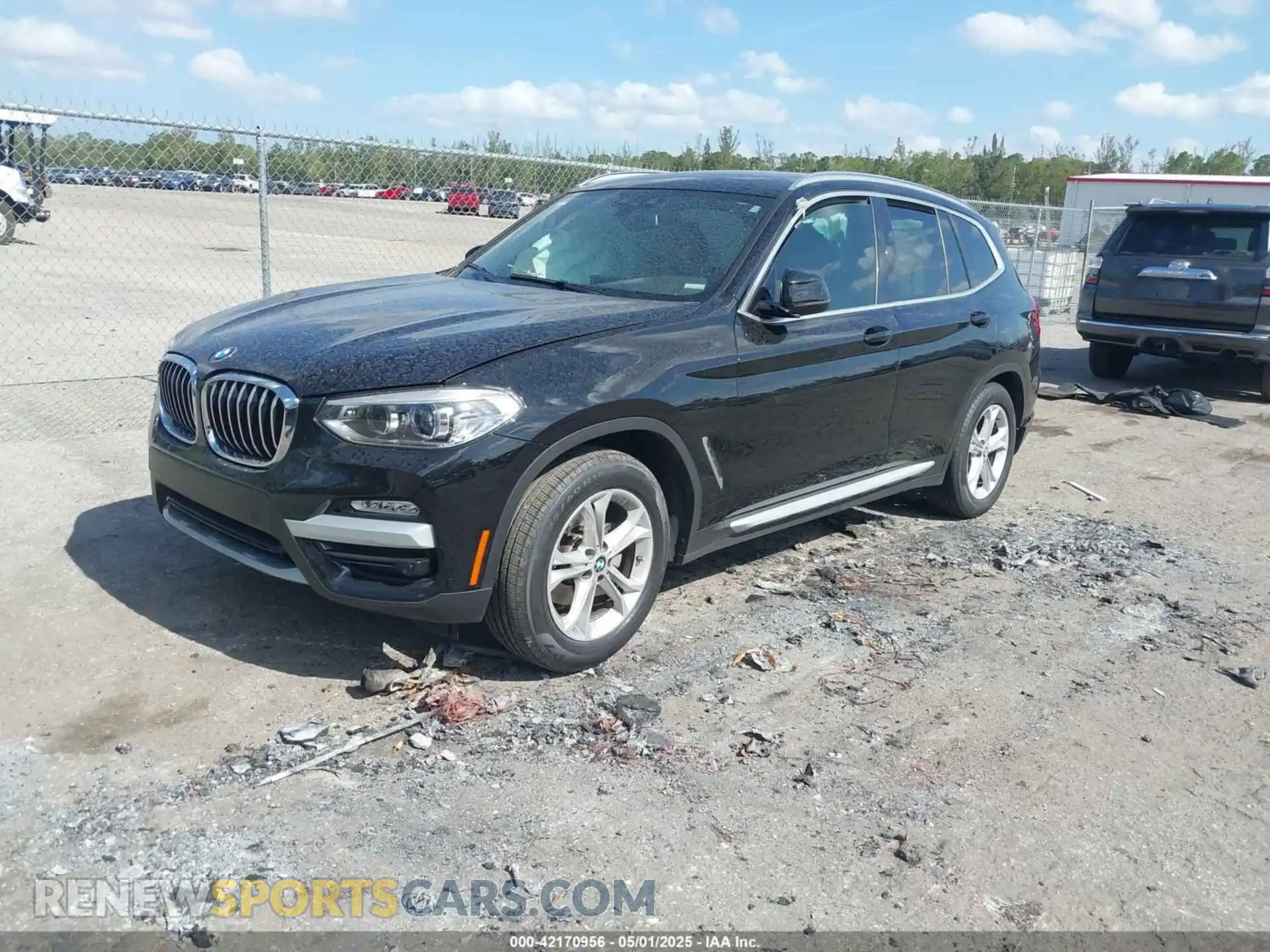 2 Photograph of a damaged car 5UXTR7C5XKLF29686 BMW X3 2019