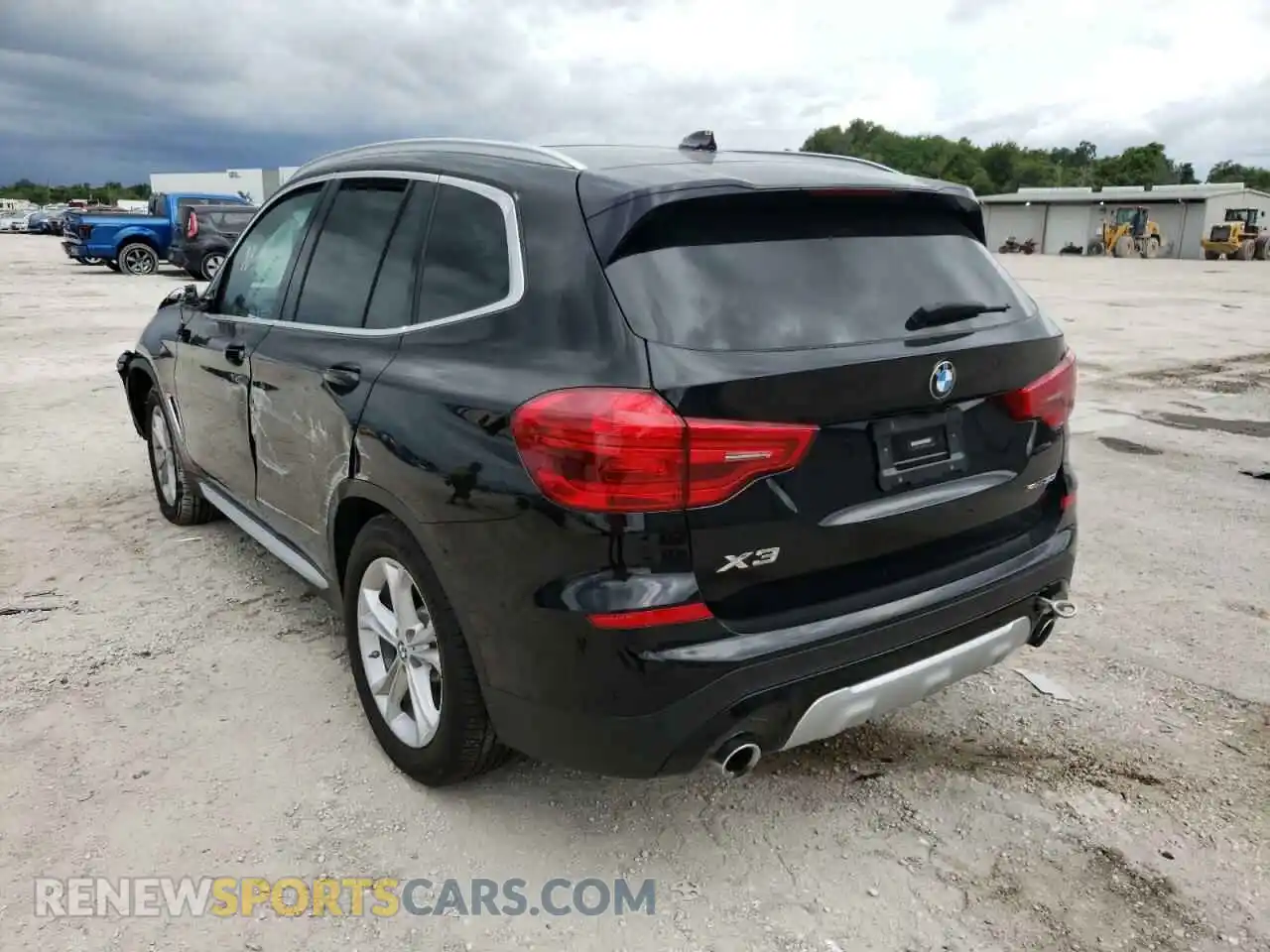 3 Photograph of a damaged car 5UXTR7C5XKLF30417 BMW X3 2019