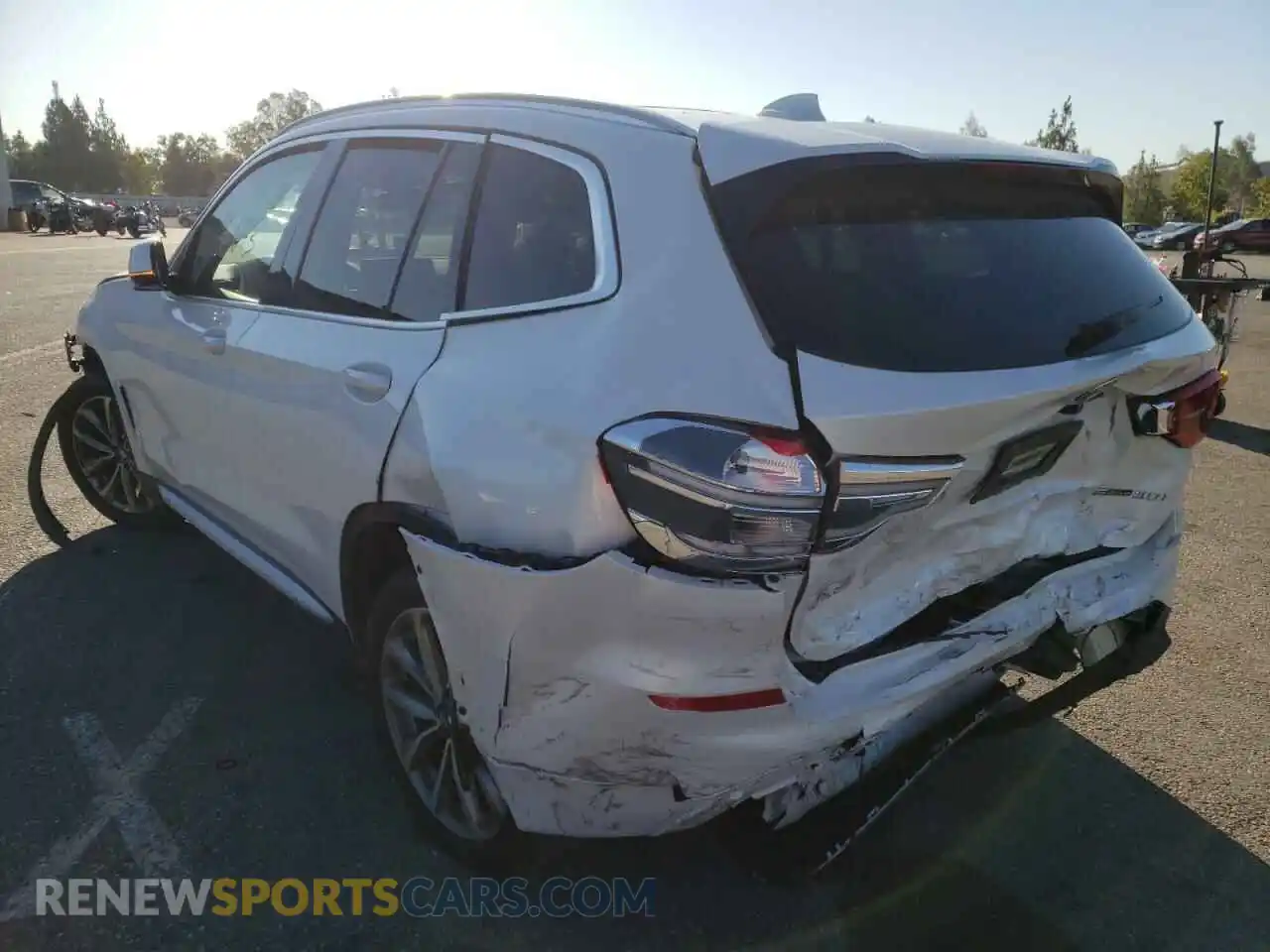3 Photograph of a damaged car 5UXTR7C5XKLF34144 BMW X3 2019