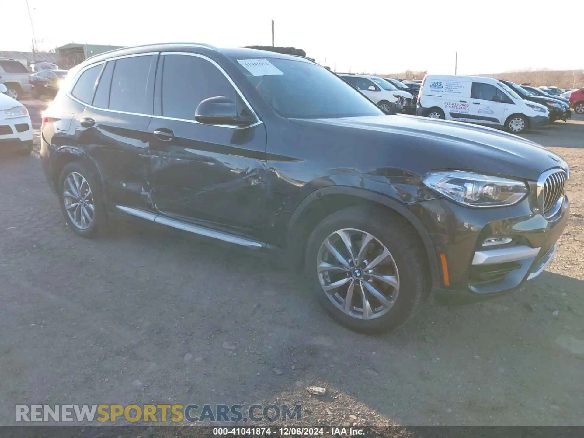 1 Photograph of a damaged car 5UXTR7C5XKLF36136 BMW X3 2019