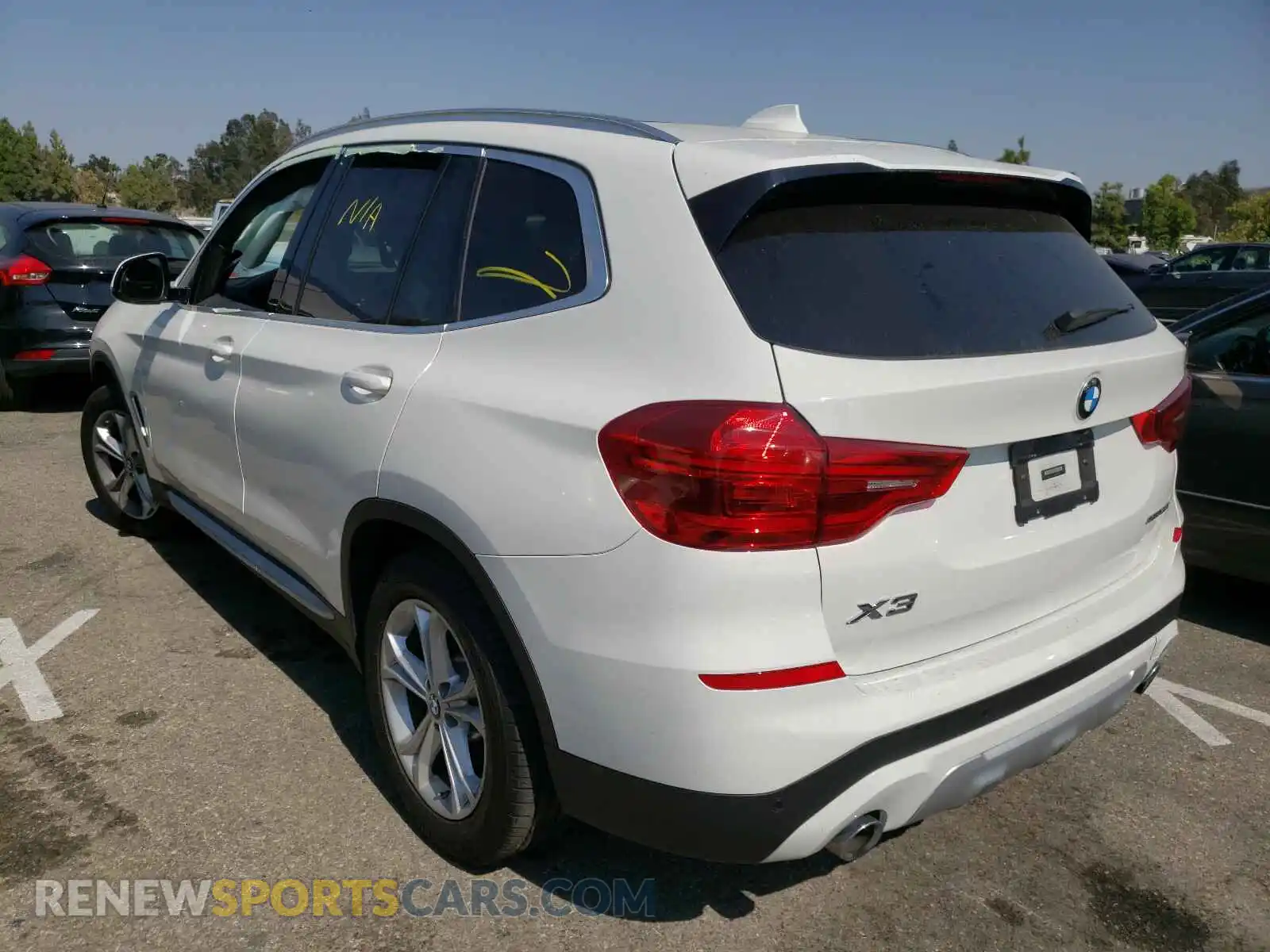 3 Photograph of a damaged car 5UXTR7C5XKLF37786 BMW X3 2019