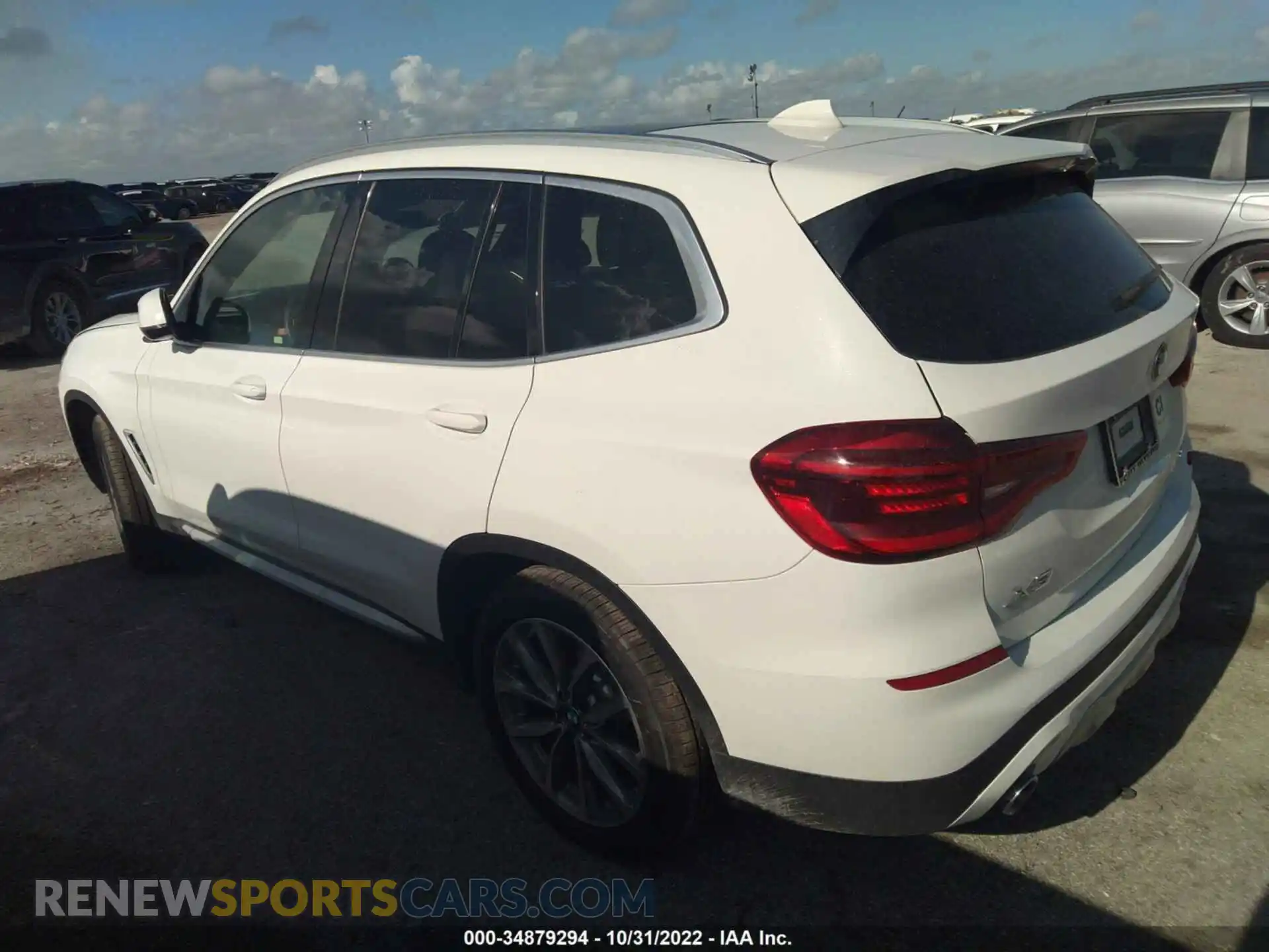 3 Photograph of a damaged car 5UXTR7C5XKLR45086 BMW X3 2019