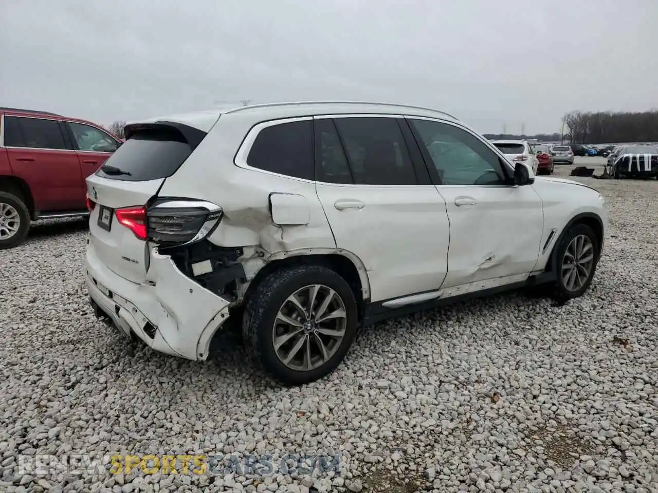 3 Photograph of a damaged car 5UXTR7C5XKLR52636 BMW X3 2019