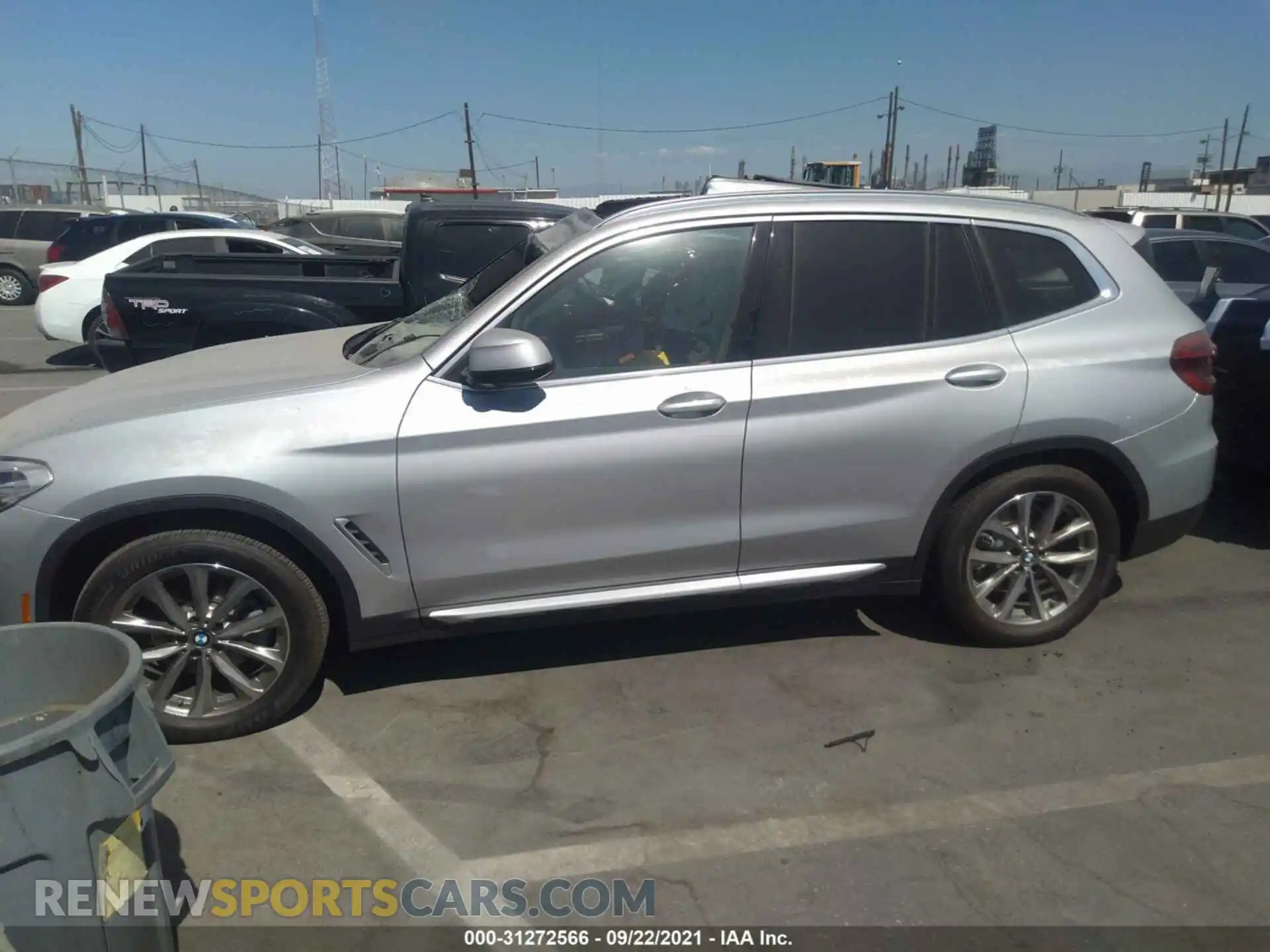 2 Photograph of a damaged car 5UXTR7C5XKLR53351 BMW X3 2019